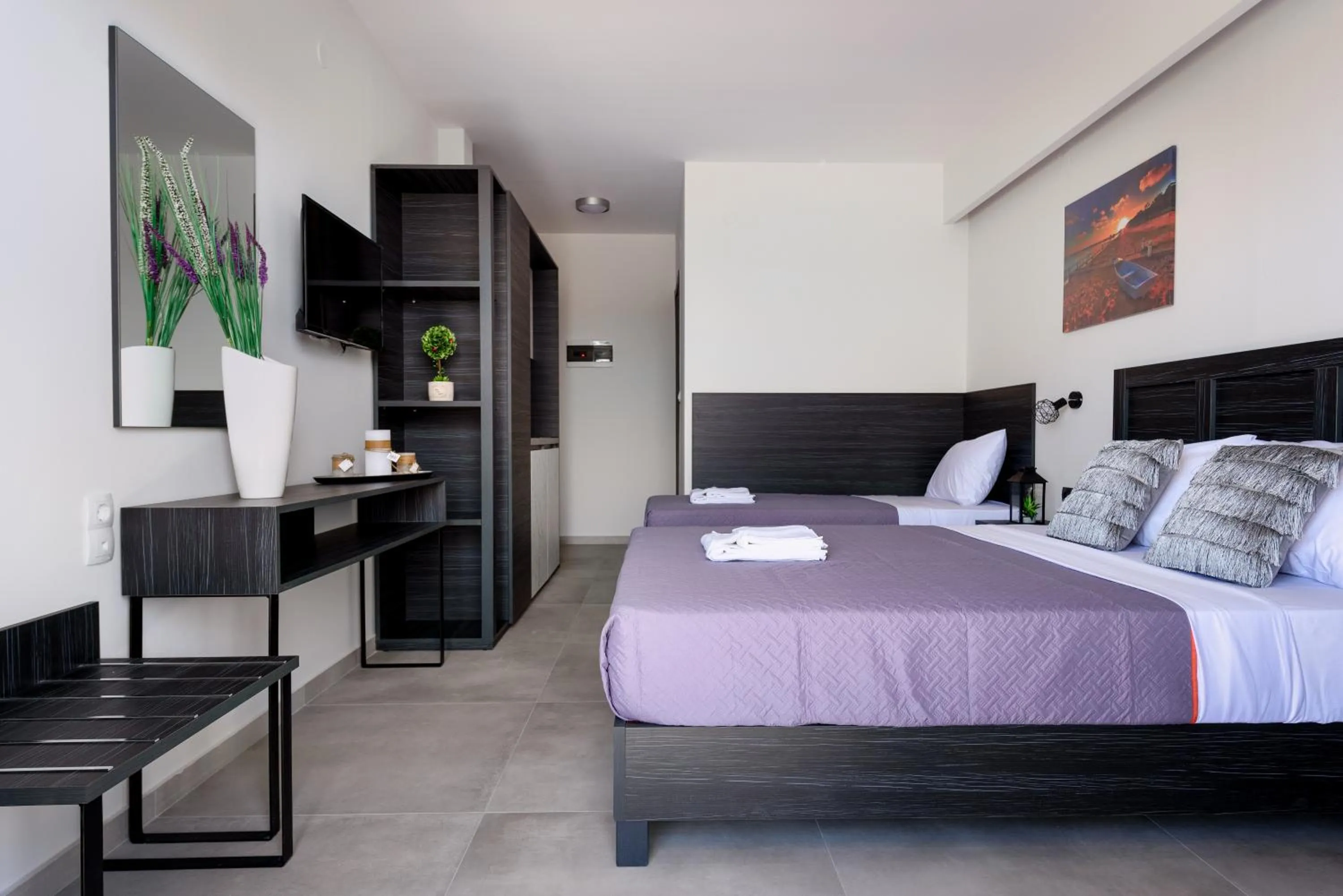 Photo of the whole room, Bed in ASTERAS STUDIOS