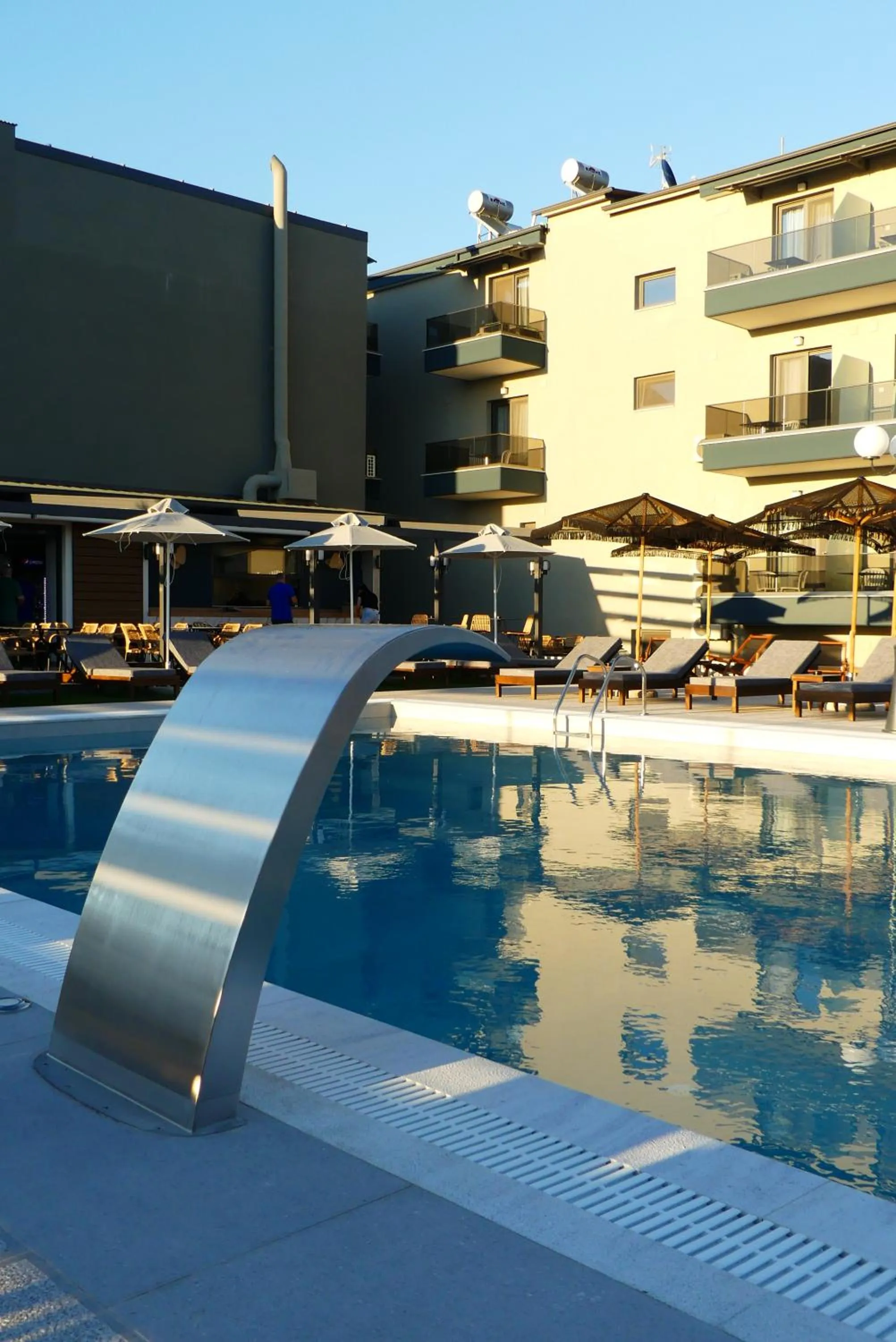 Swimming pool in ASTERAS STUDIOS