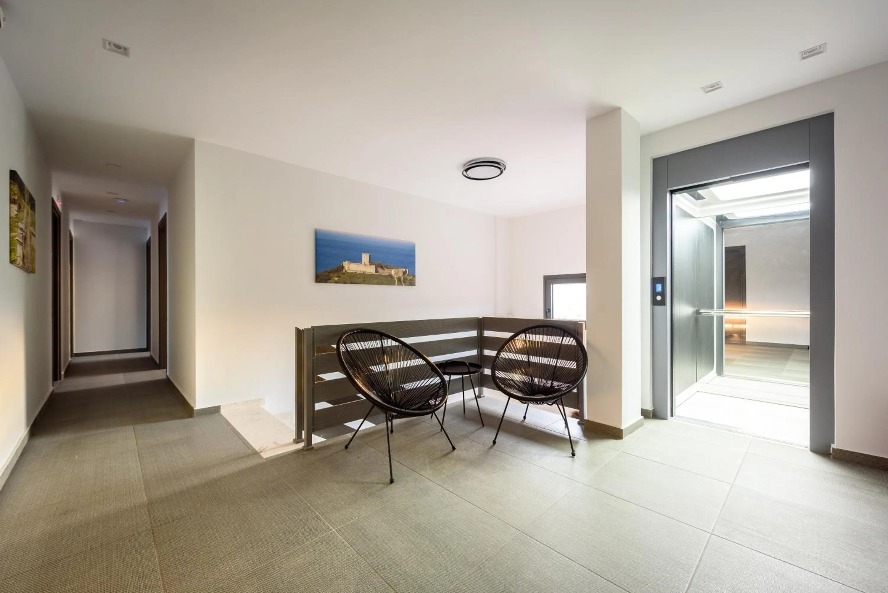 Seating area in ASTERAS STUDIOS