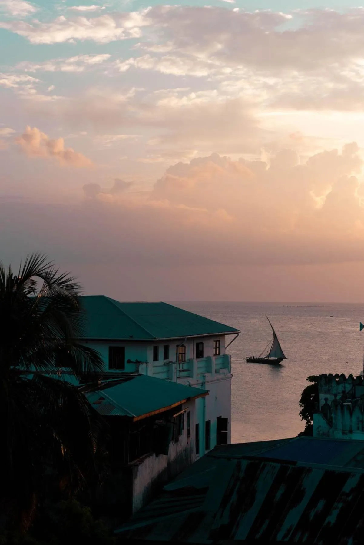 Sunset in Kisiwa House