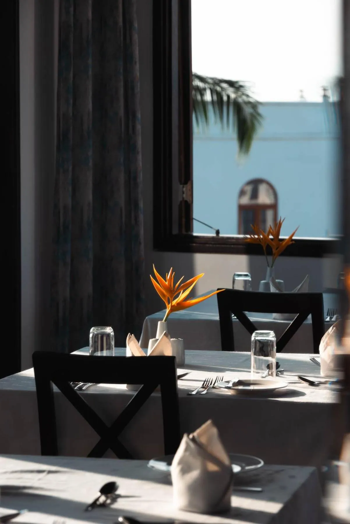 Dining area in Kisiwa House