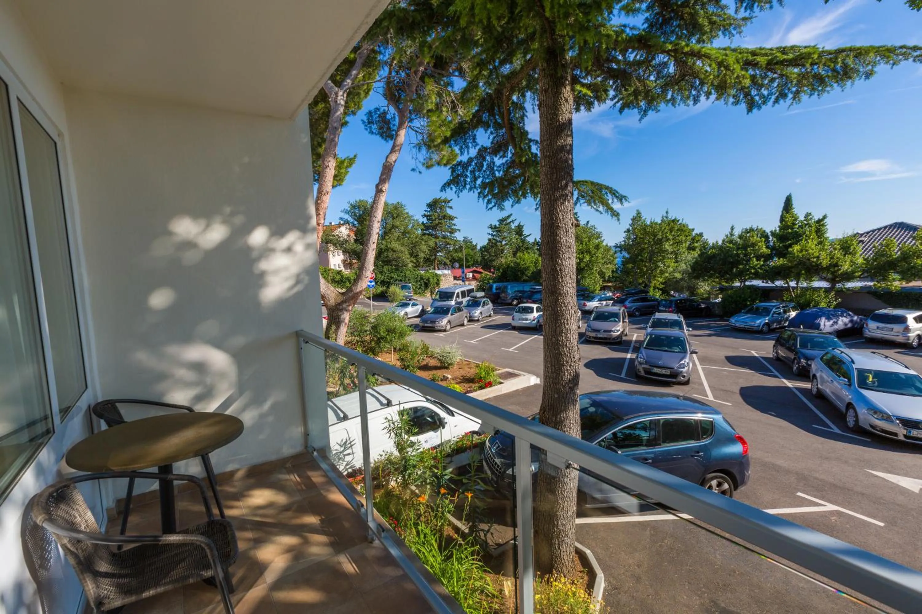 Balcony/Terrace in Hotel Slaven