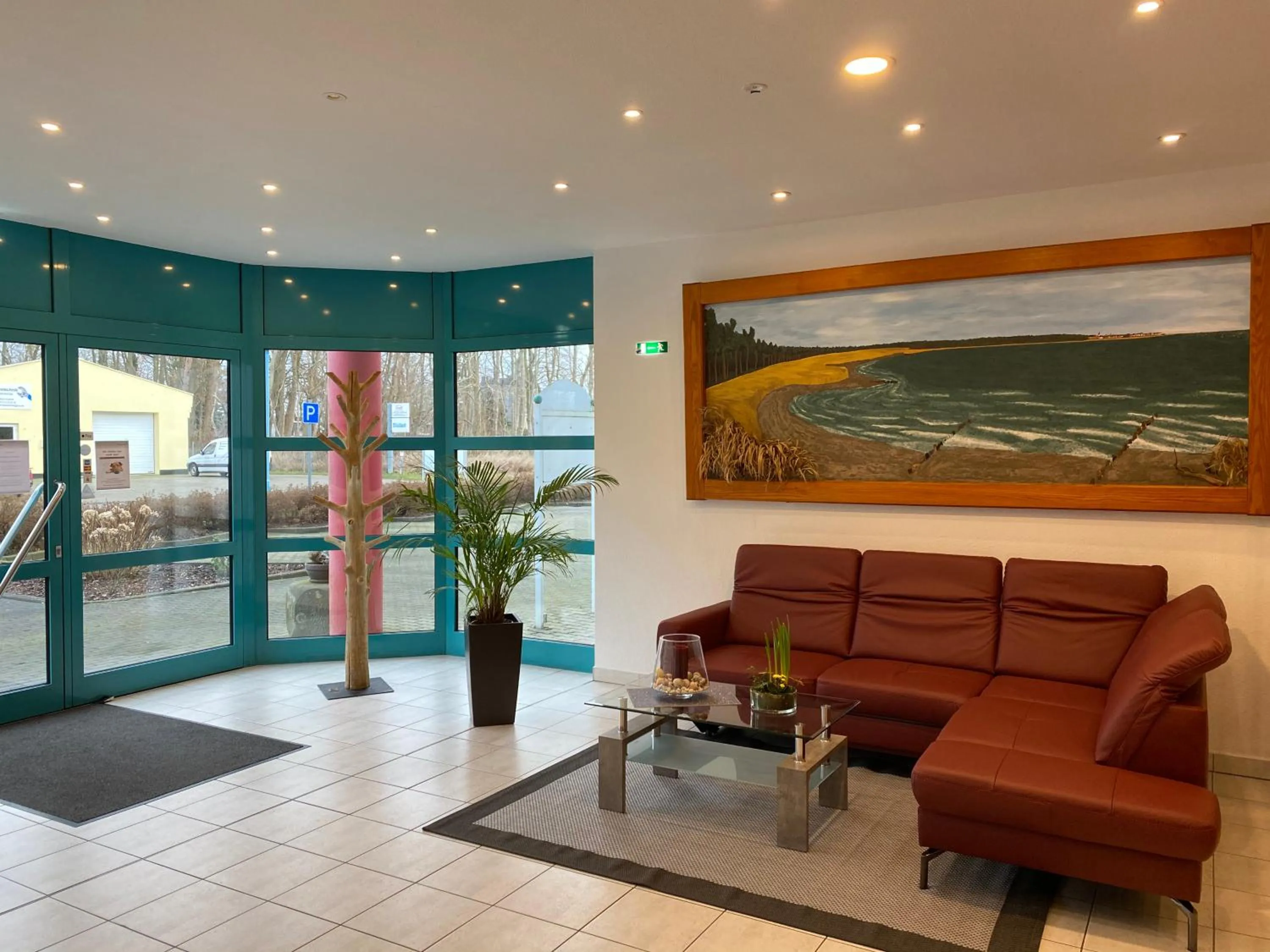 Lobby or reception in gut-Hotel Pommernhotel Barth