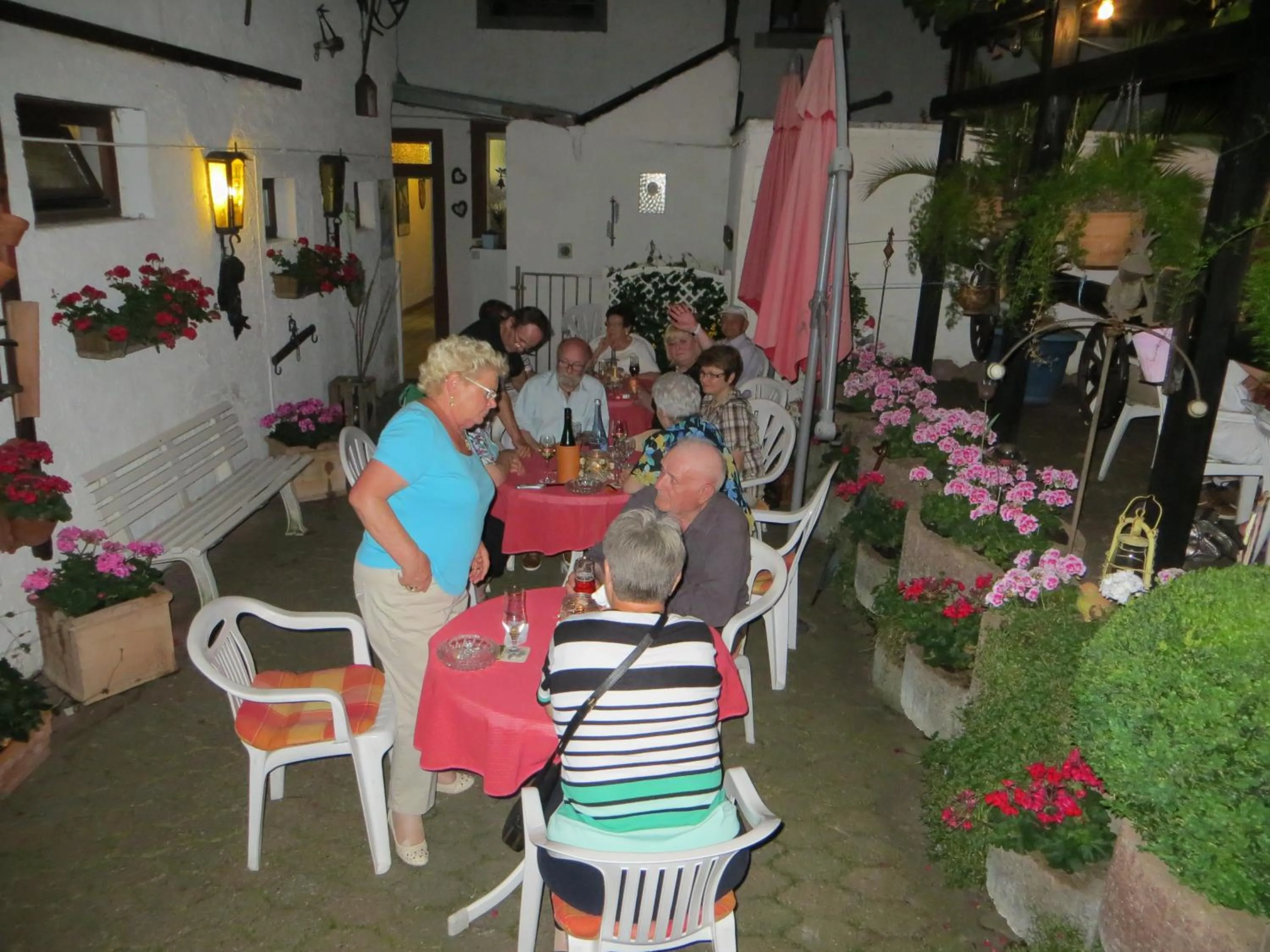 Garden in Landgasthaus Zur Kupferkanne