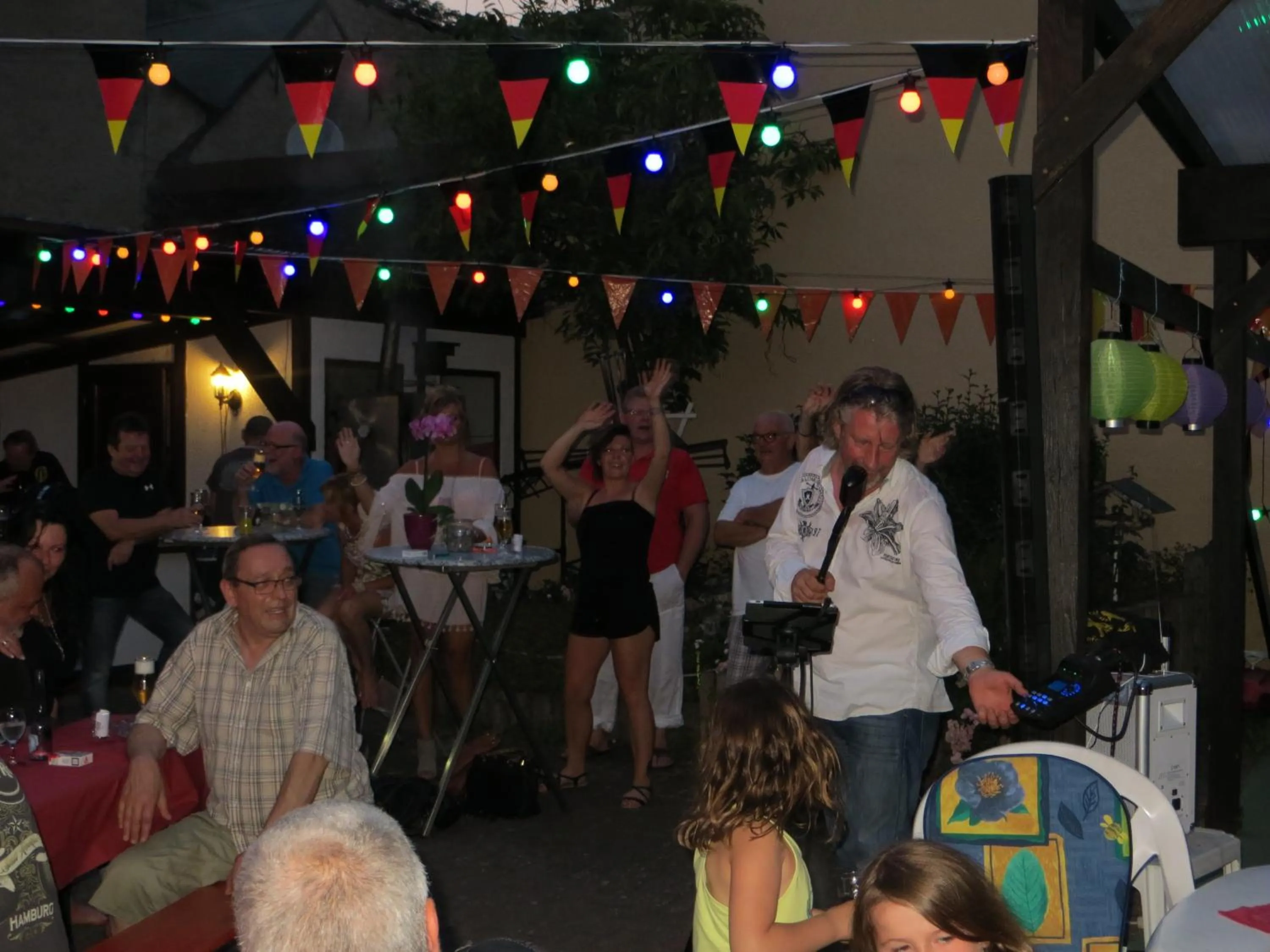 Garden in Landgasthaus Zur Kupferkanne