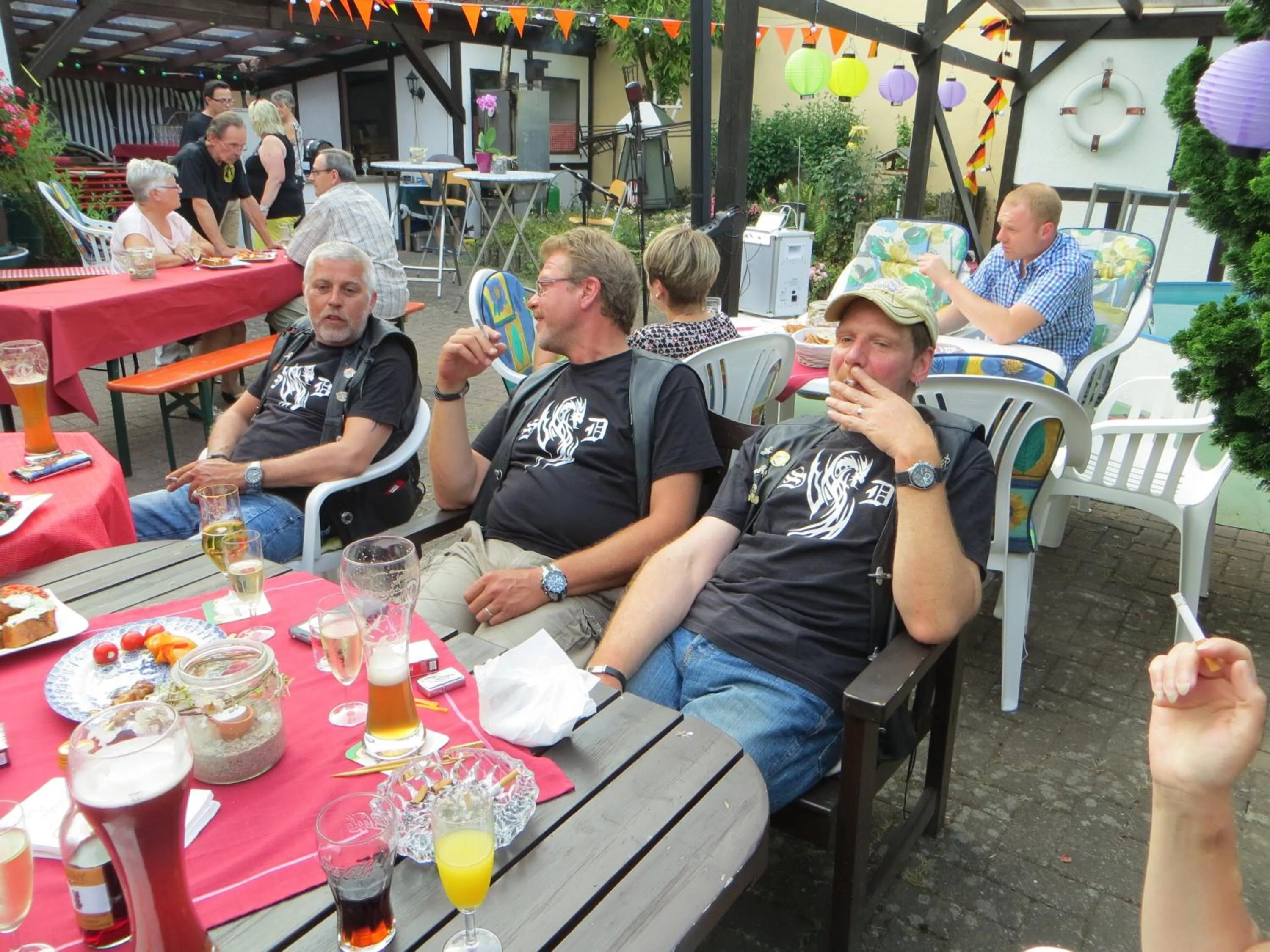 Garden in Landgasthaus Zur Kupferkanne