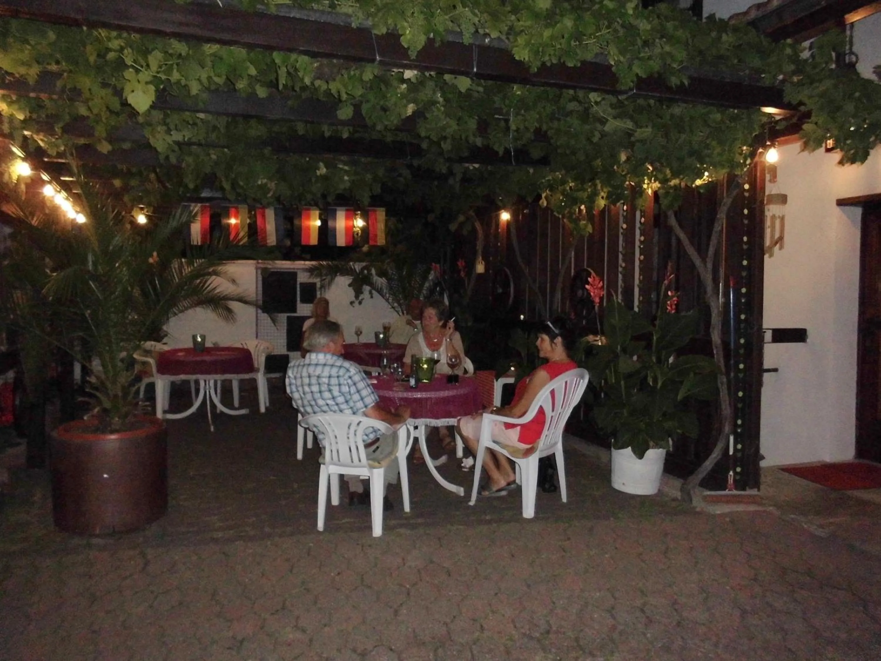 Patio in Landgasthaus Zur Kupferkanne