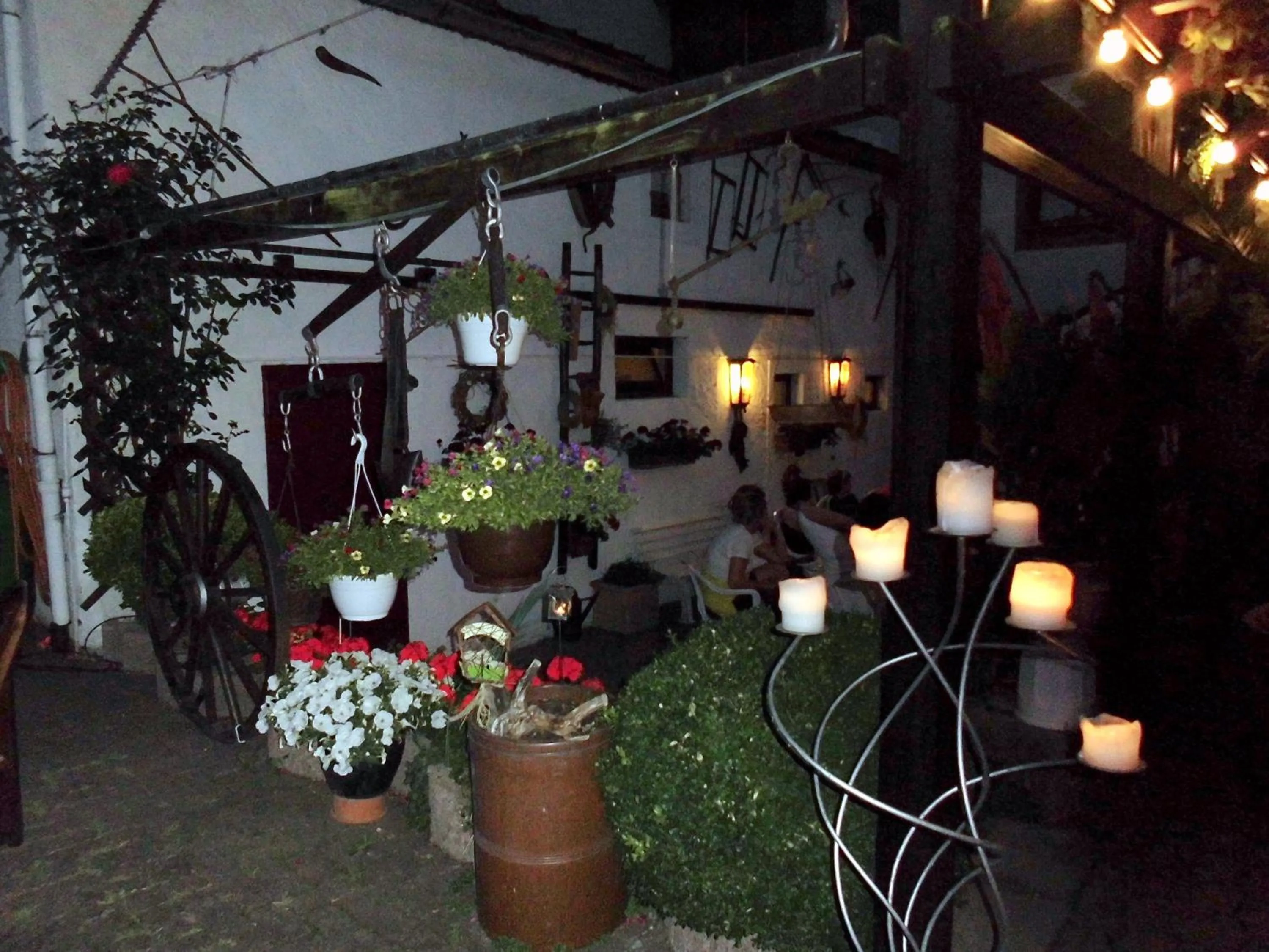 Patio in Landgasthaus Zur Kupferkanne