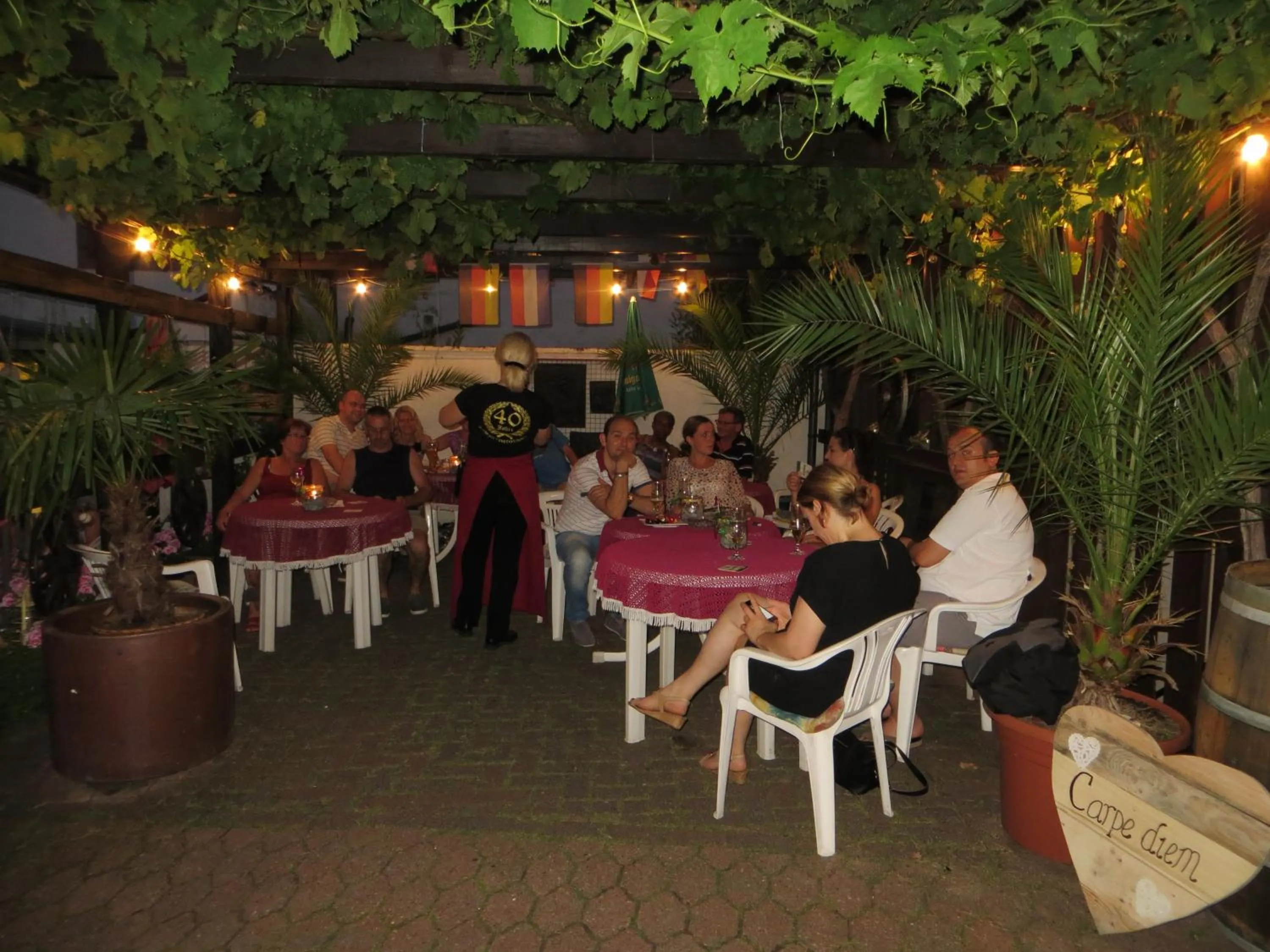 Patio in Landgasthaus Zur Kupferkanne