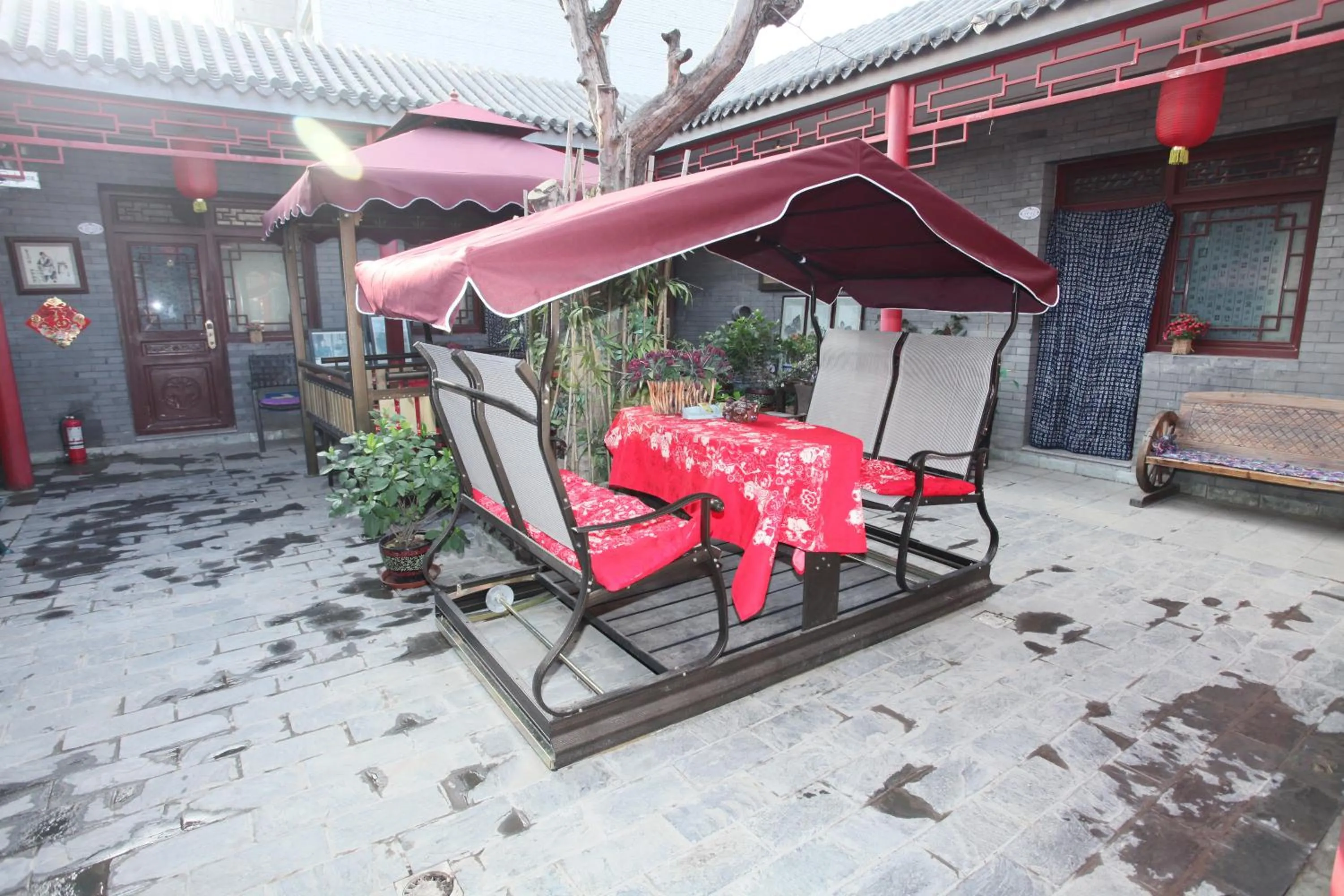 Garden in Citycourt Hotel