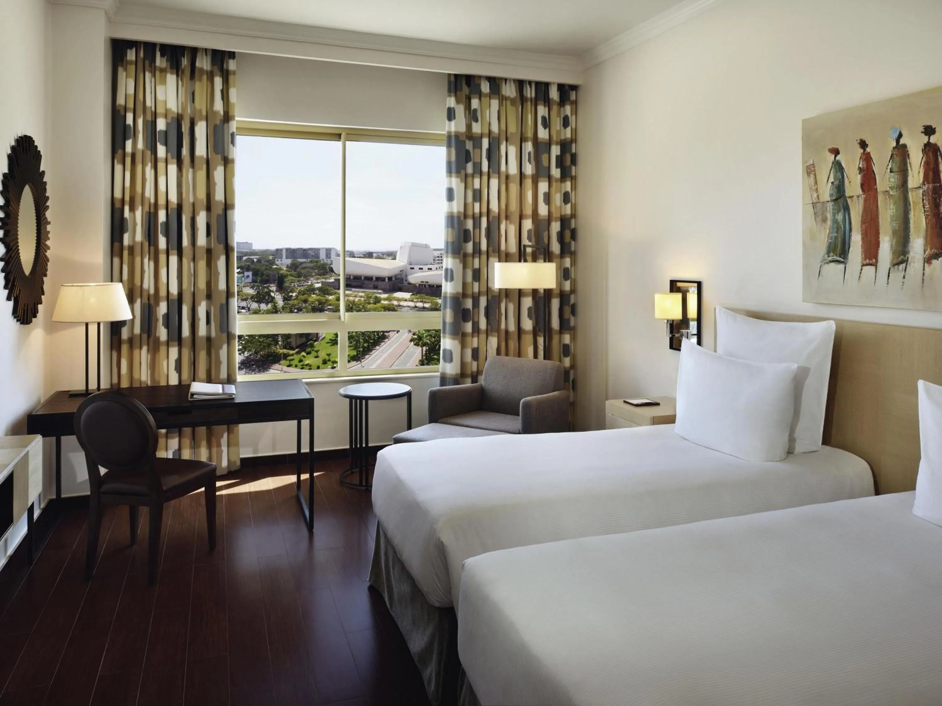 Bedroom, Bed in Mövenpick Ambassador Hotel Accra