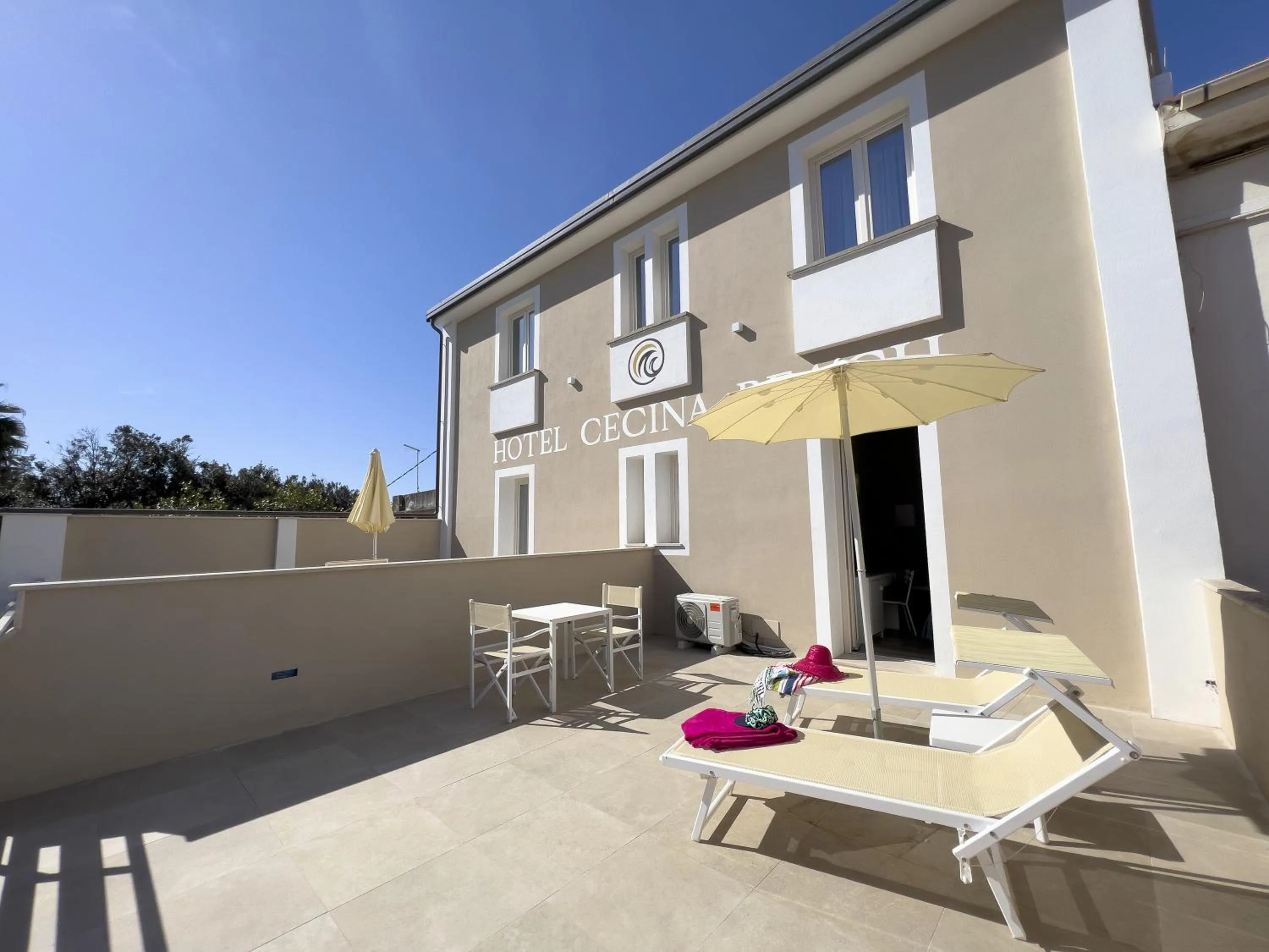 Balcony/Terrace in Hotel Cecina Beach