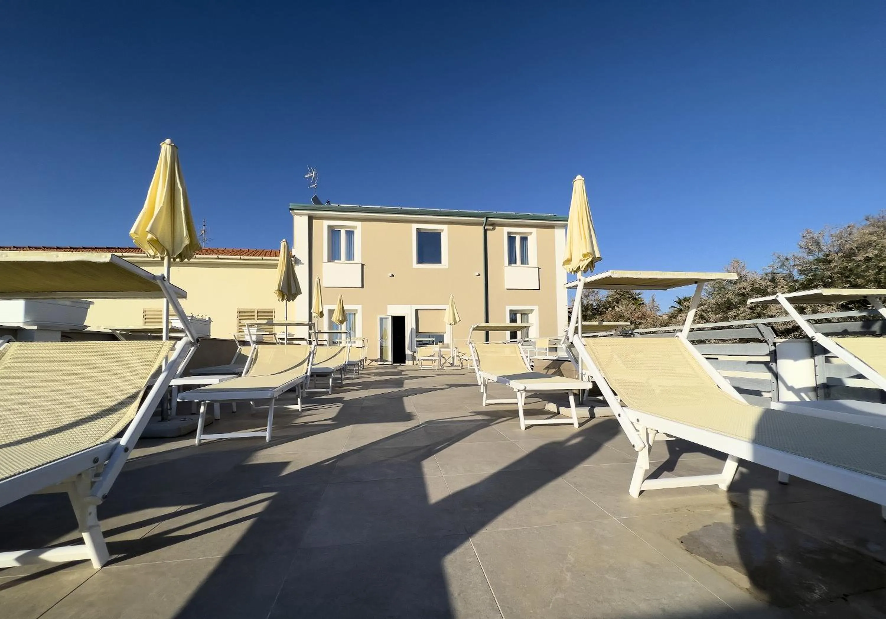 Balcony/Terrace in Hotel Cecina Beach