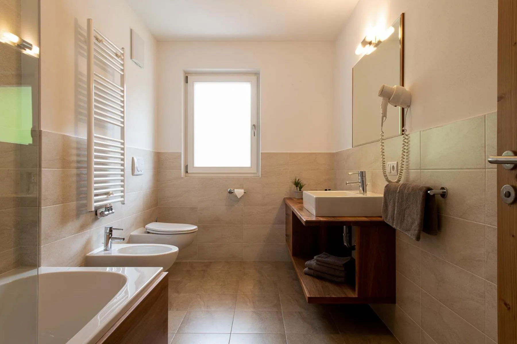 Bathroom in Apartments Sunela