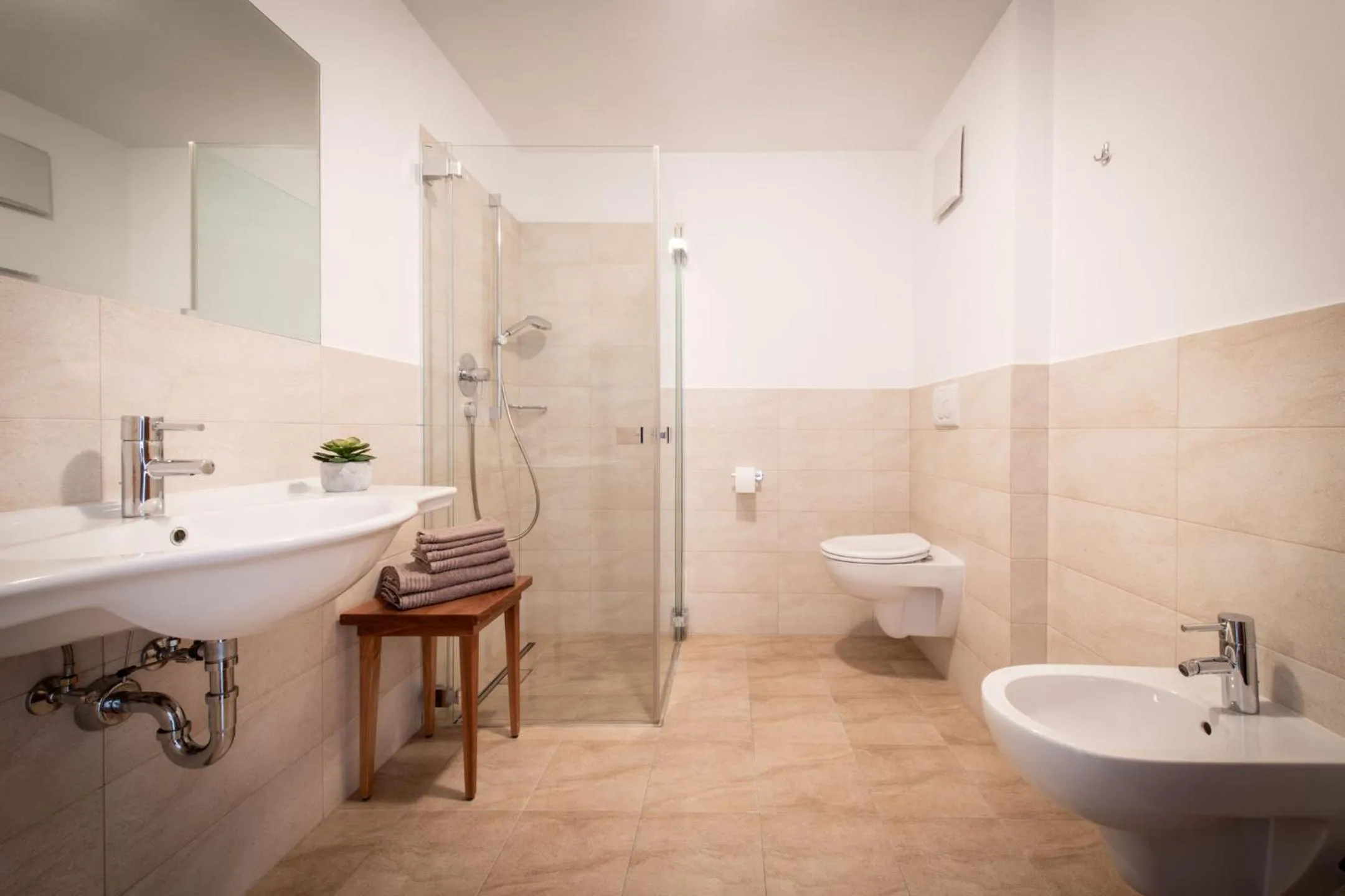 Bathroom in Apartments Sunela