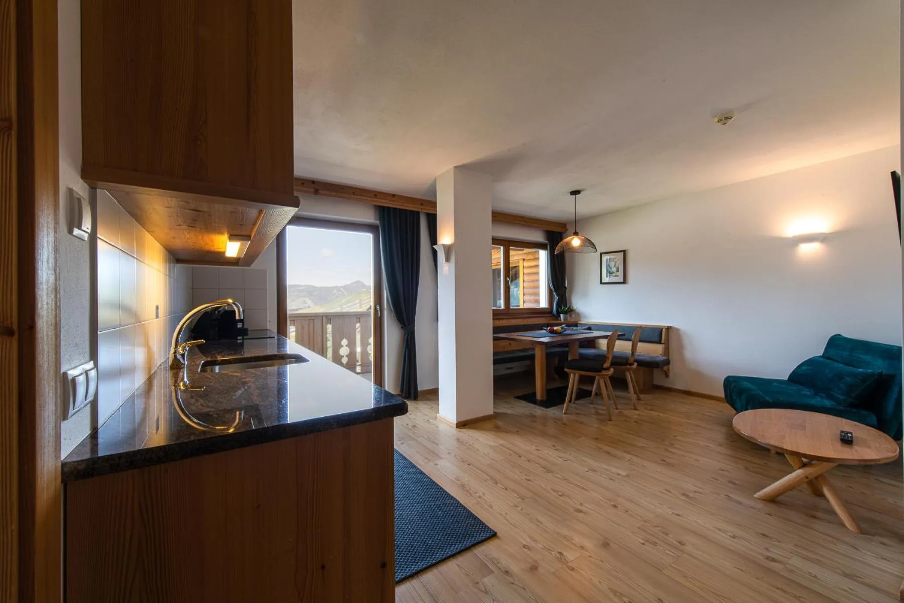 Dining area in Apartments Sunela