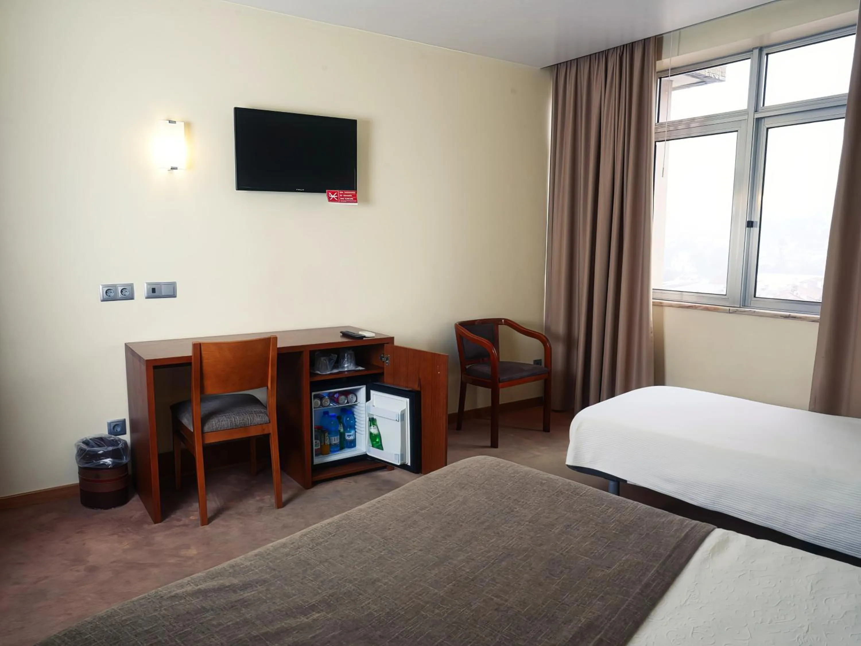 Seating area, Bed in Hotel São Francisco