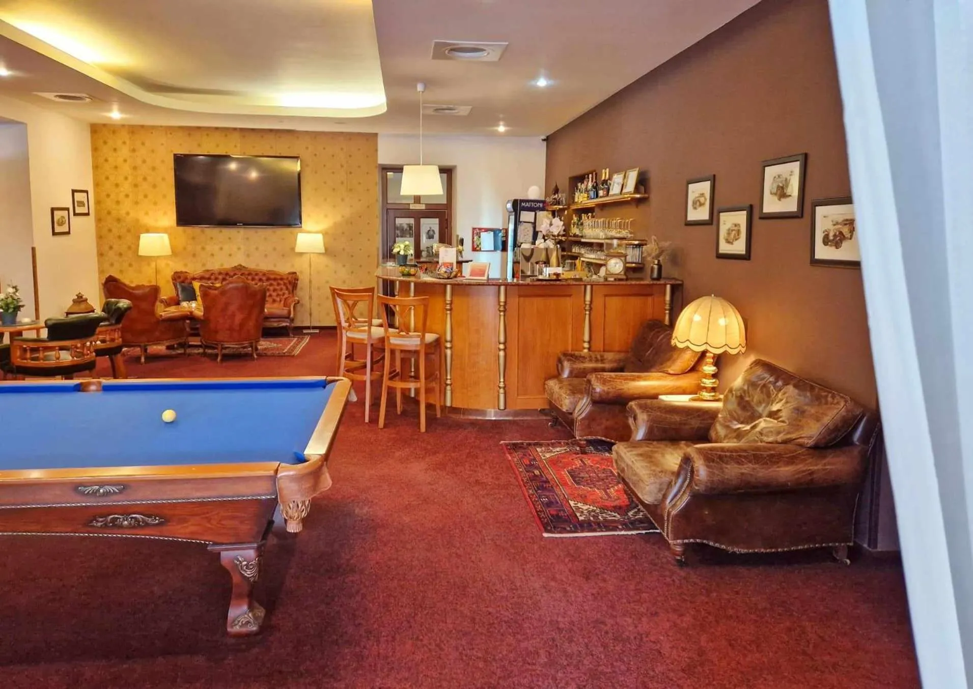 Lounge or bar in ROMANTIK HOTEL ELEONORA