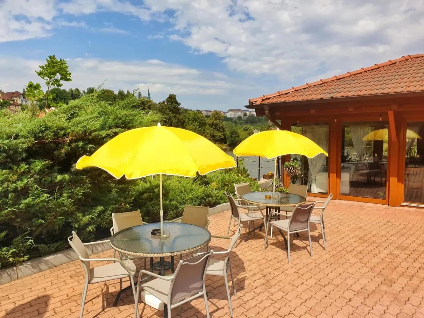 Balcony/Terrace in ROMANTIK HOTEL ELEONORA