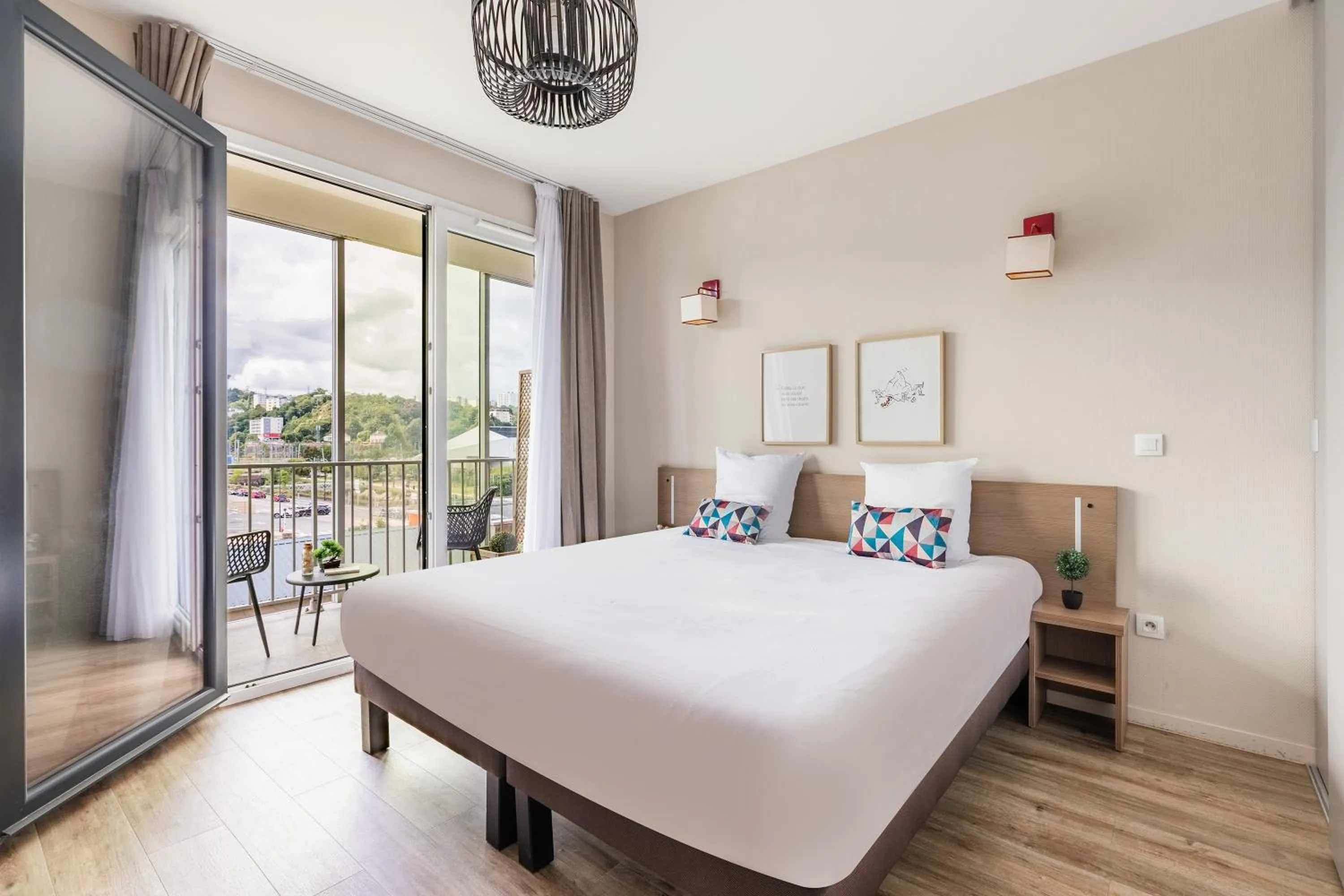 Photo of the whole room, Bed in Appart'City Confort Cherbourg