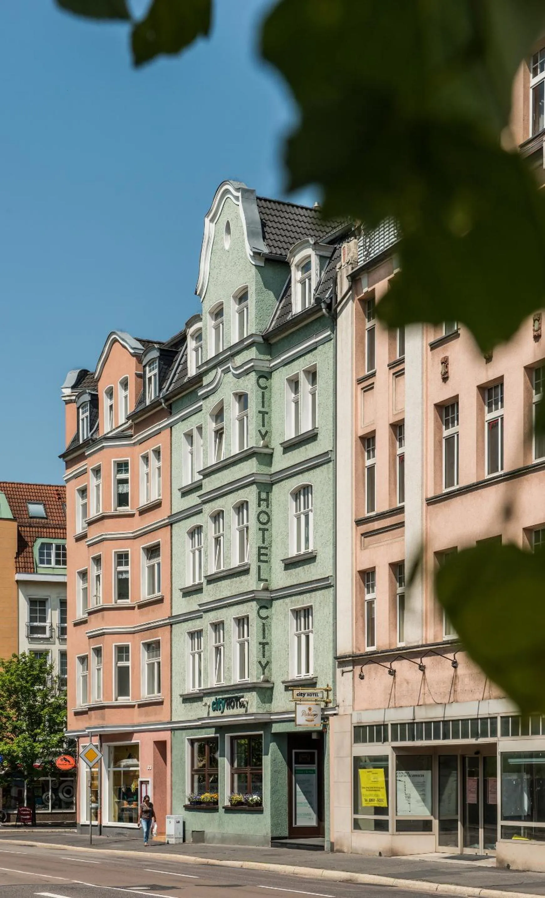 Facade/entrance in City Hotel
