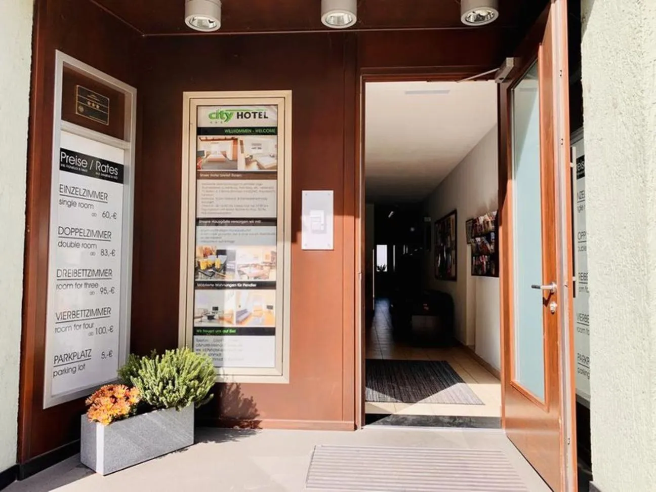 Property building in City Hotel