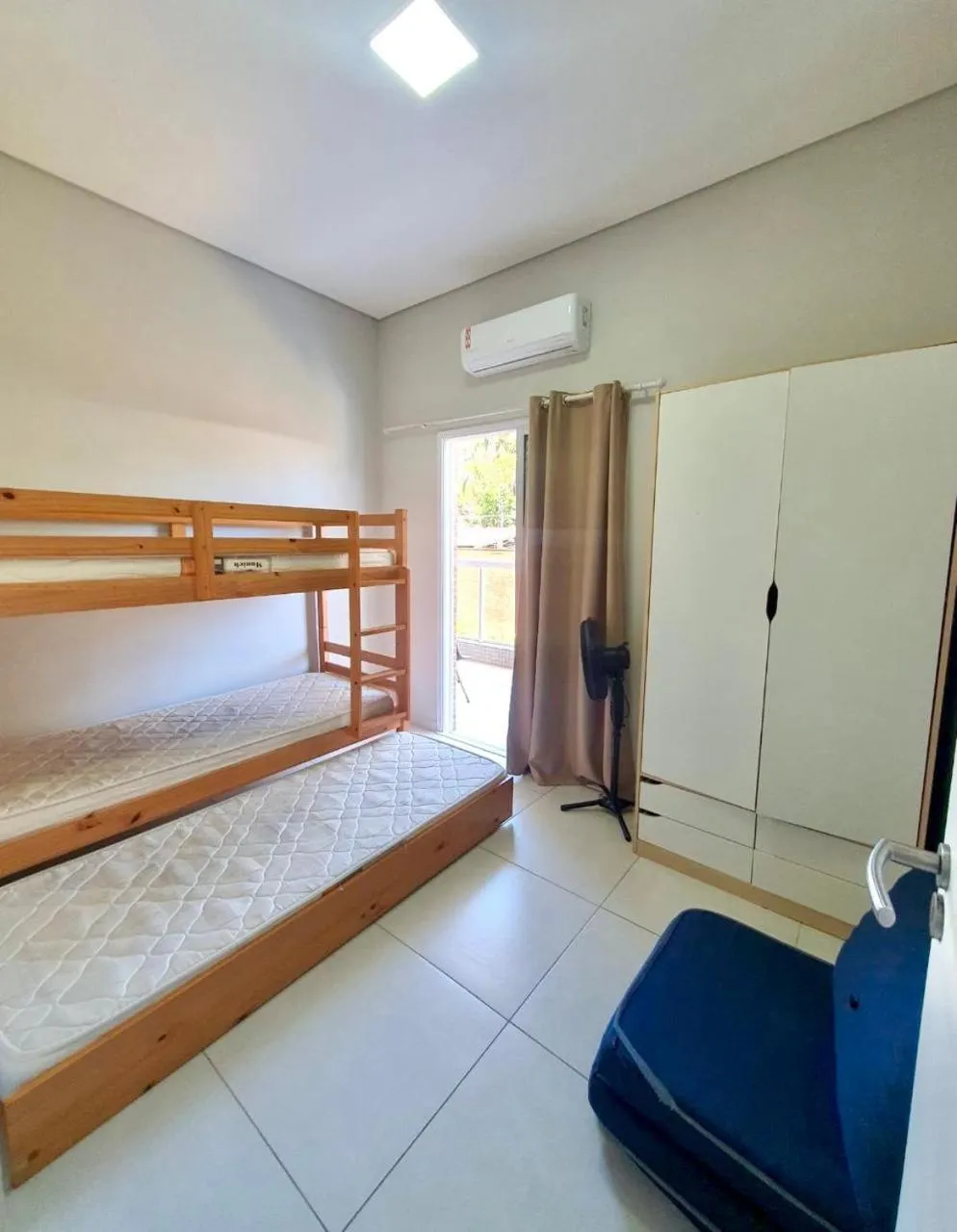 Bed in Apto. com varanda gourmet e piscina aquecida