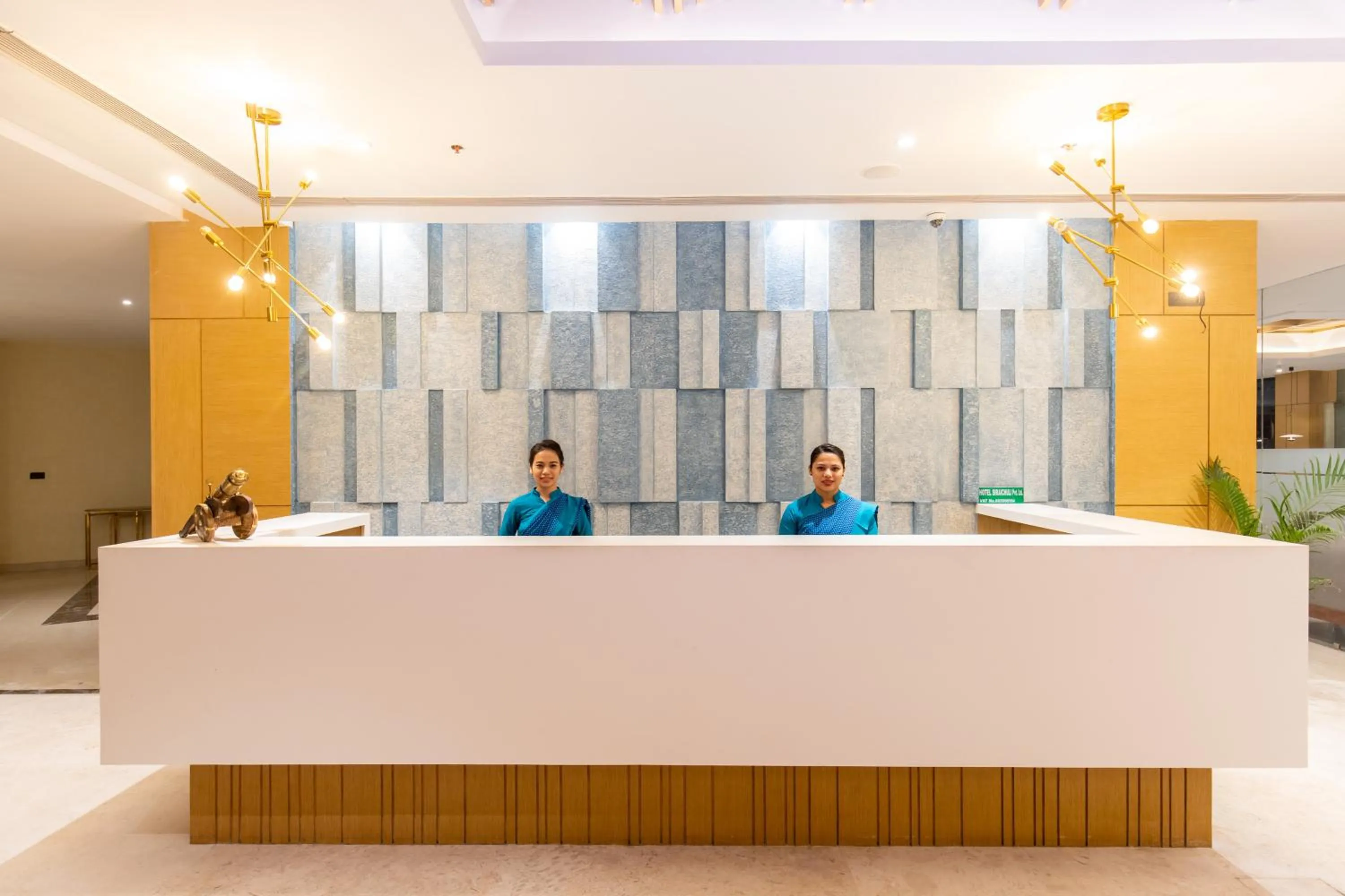 Lobby or reception in Hotel Siraichuli