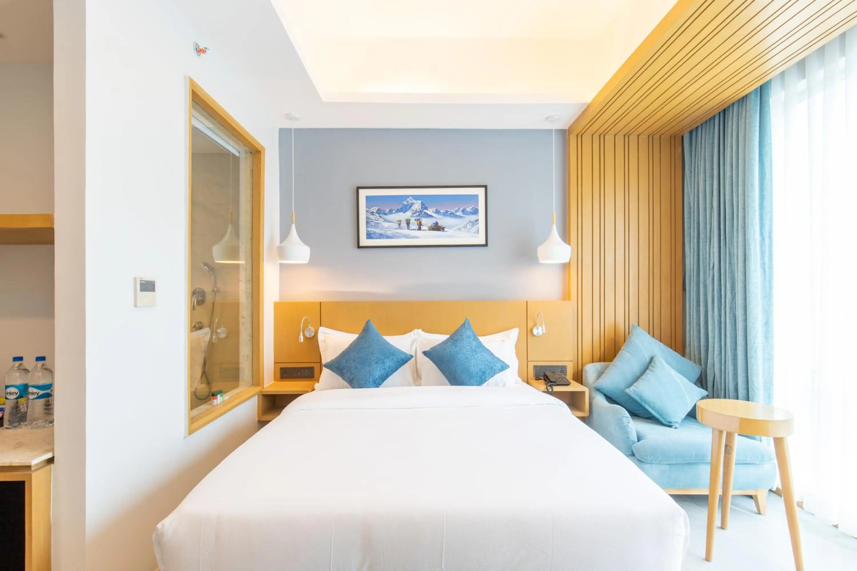 Bed in Hotel Siraichuli