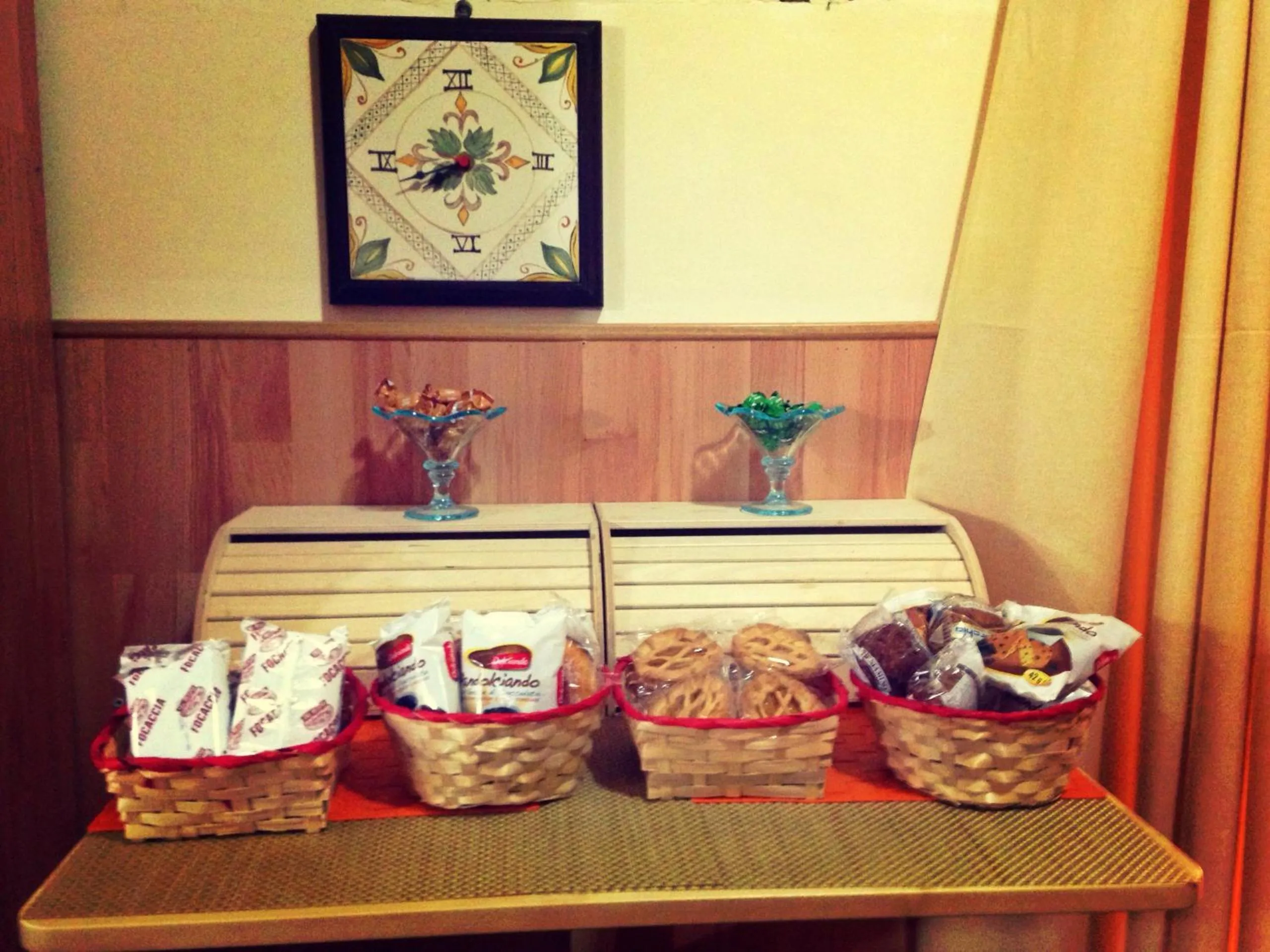 Communal kitchen in San Nicolò House
