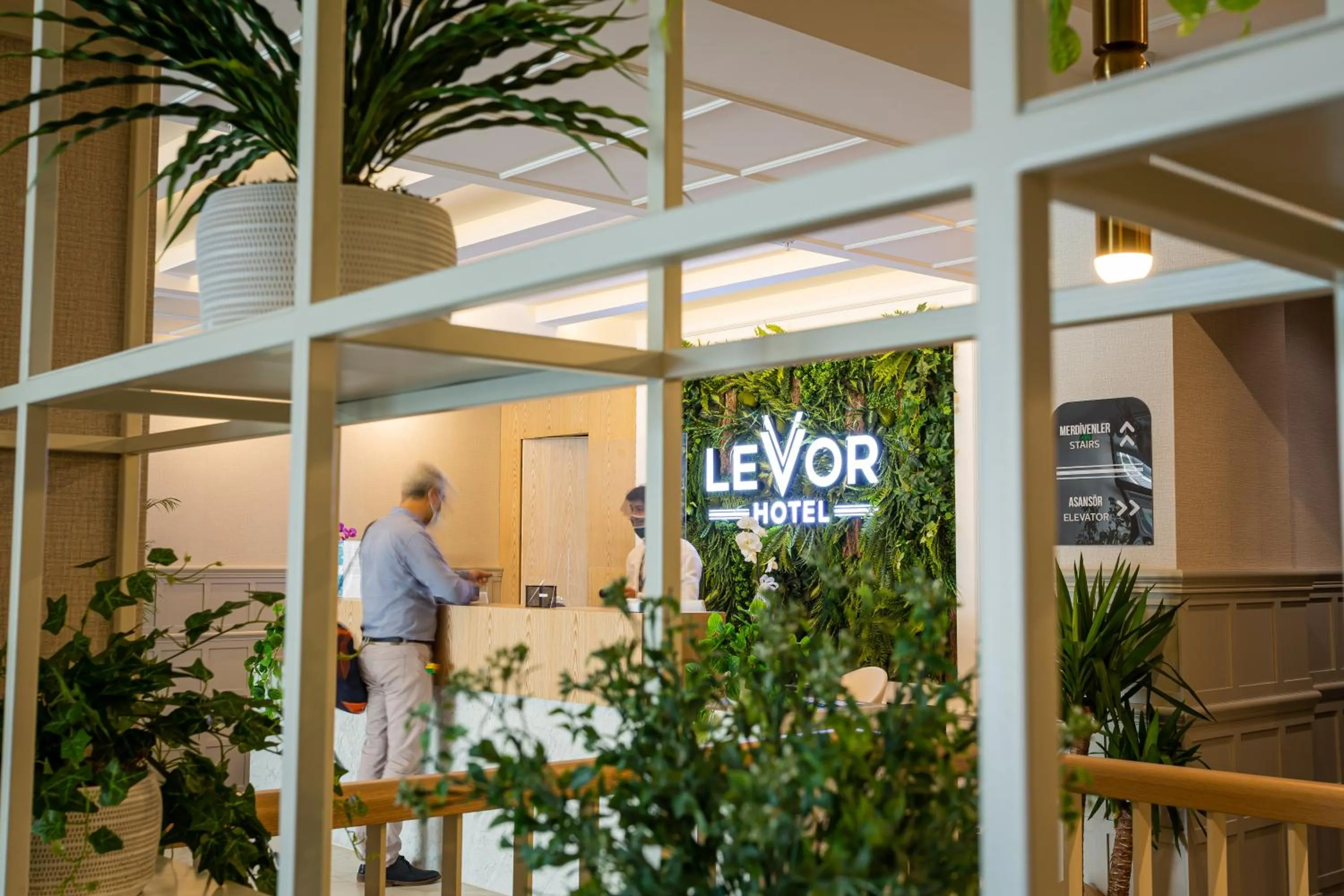 Lobby or reception in Levor Hotel