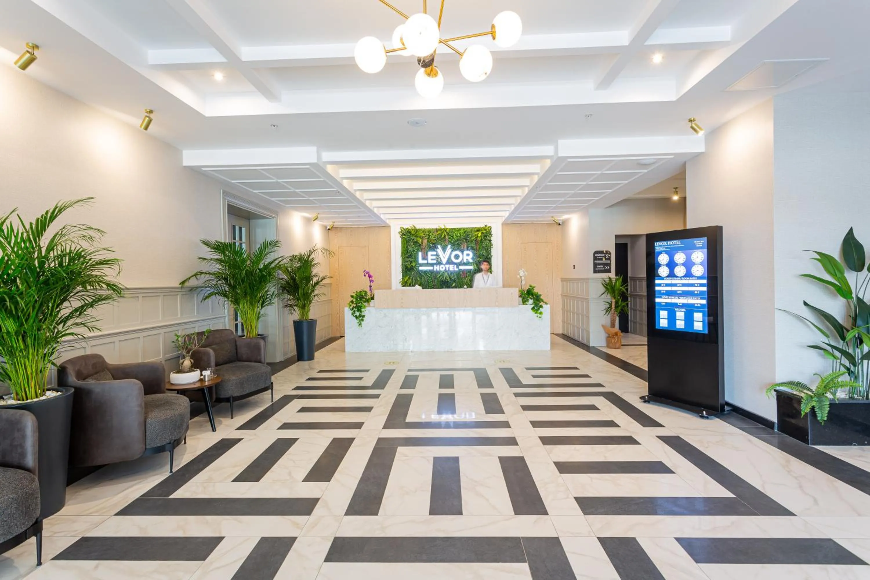 Lobby or reception in Levor Hotel
