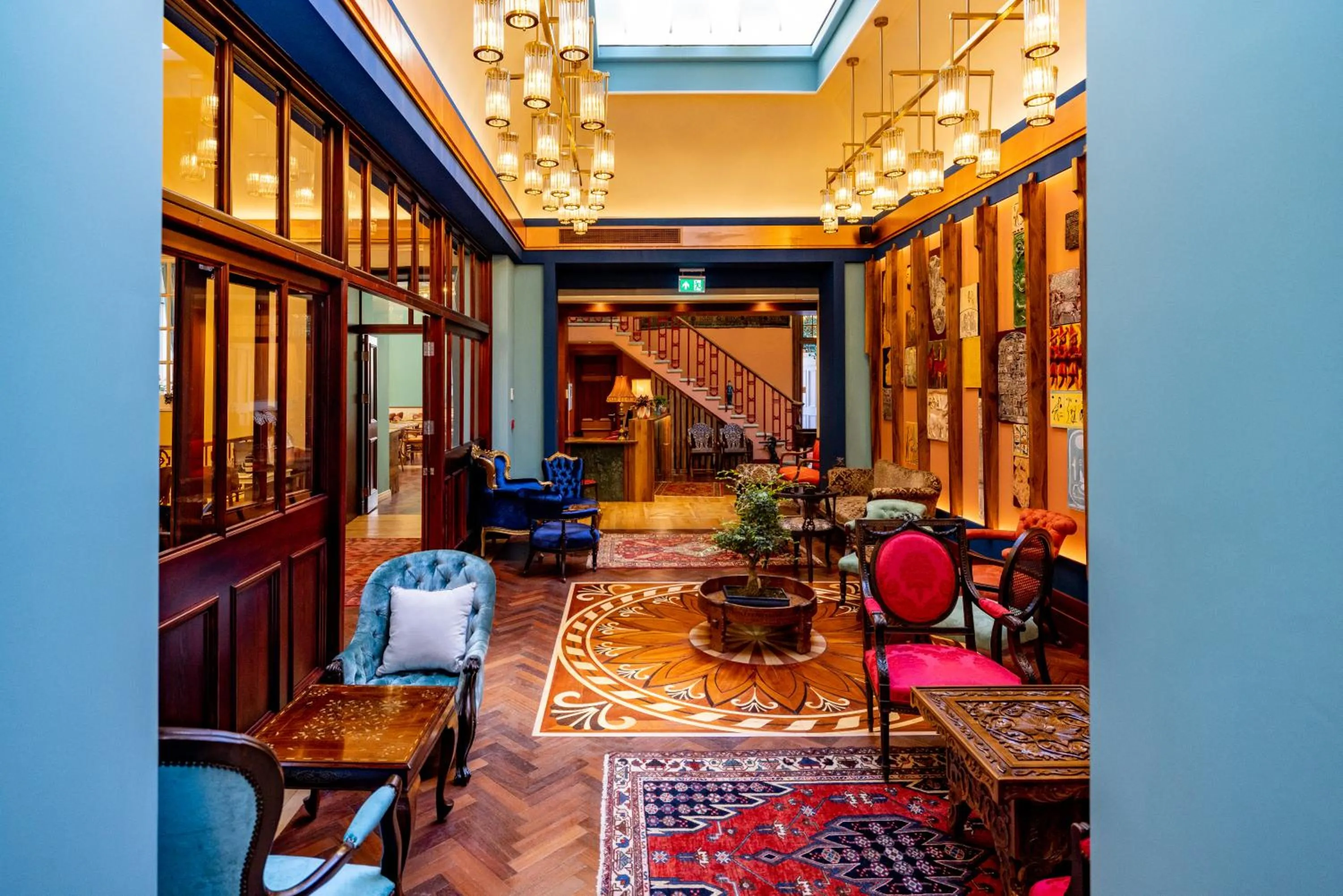 Lobby or reception in Limehouse Library Hotel