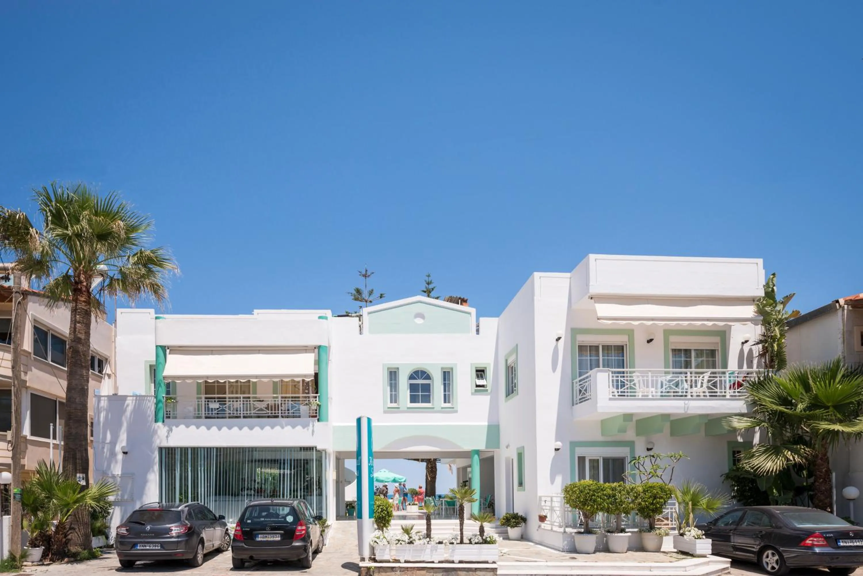 Street view in Kristall Suites