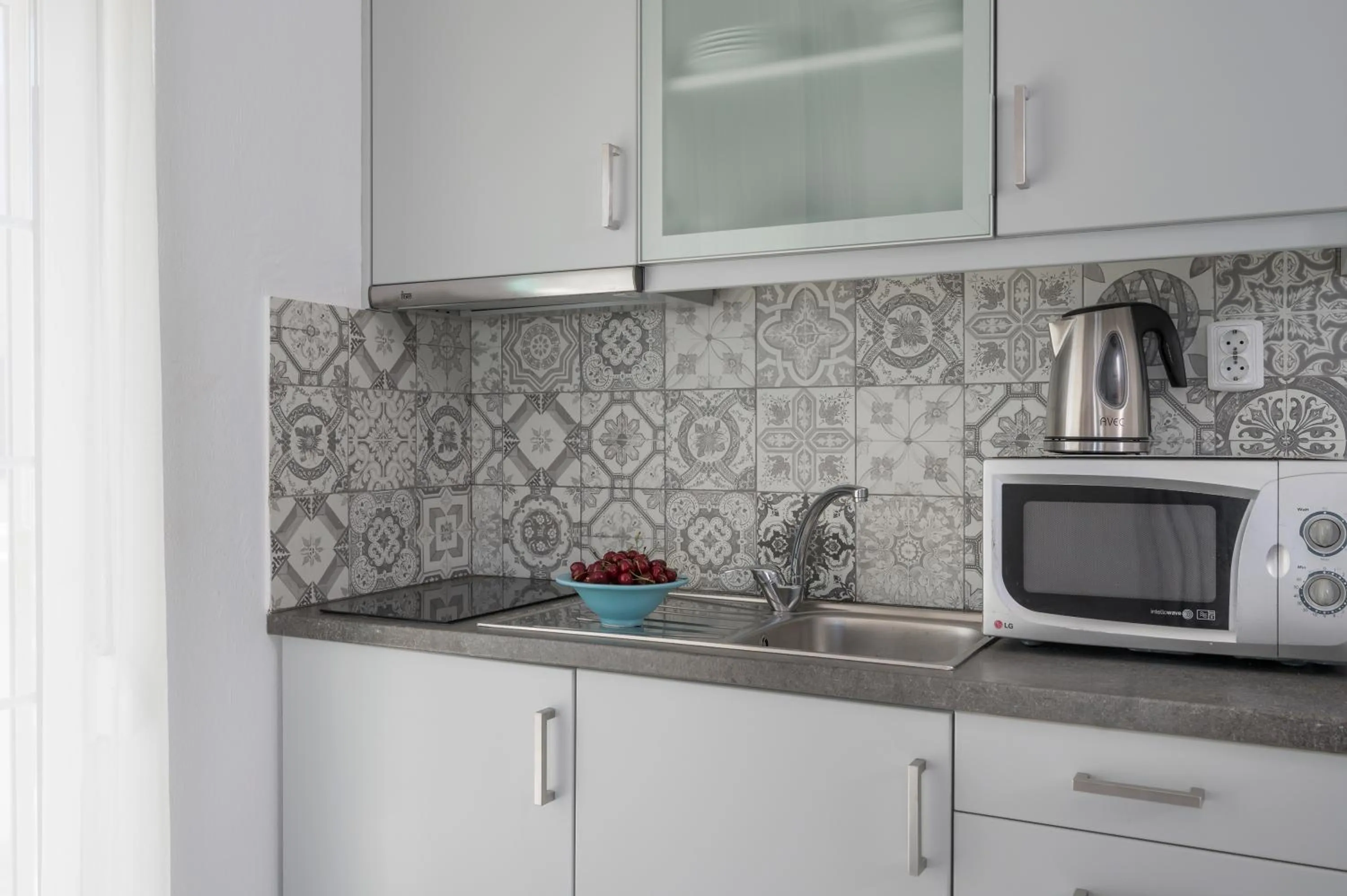 Kitchen or kitchenette in Kristall Suites