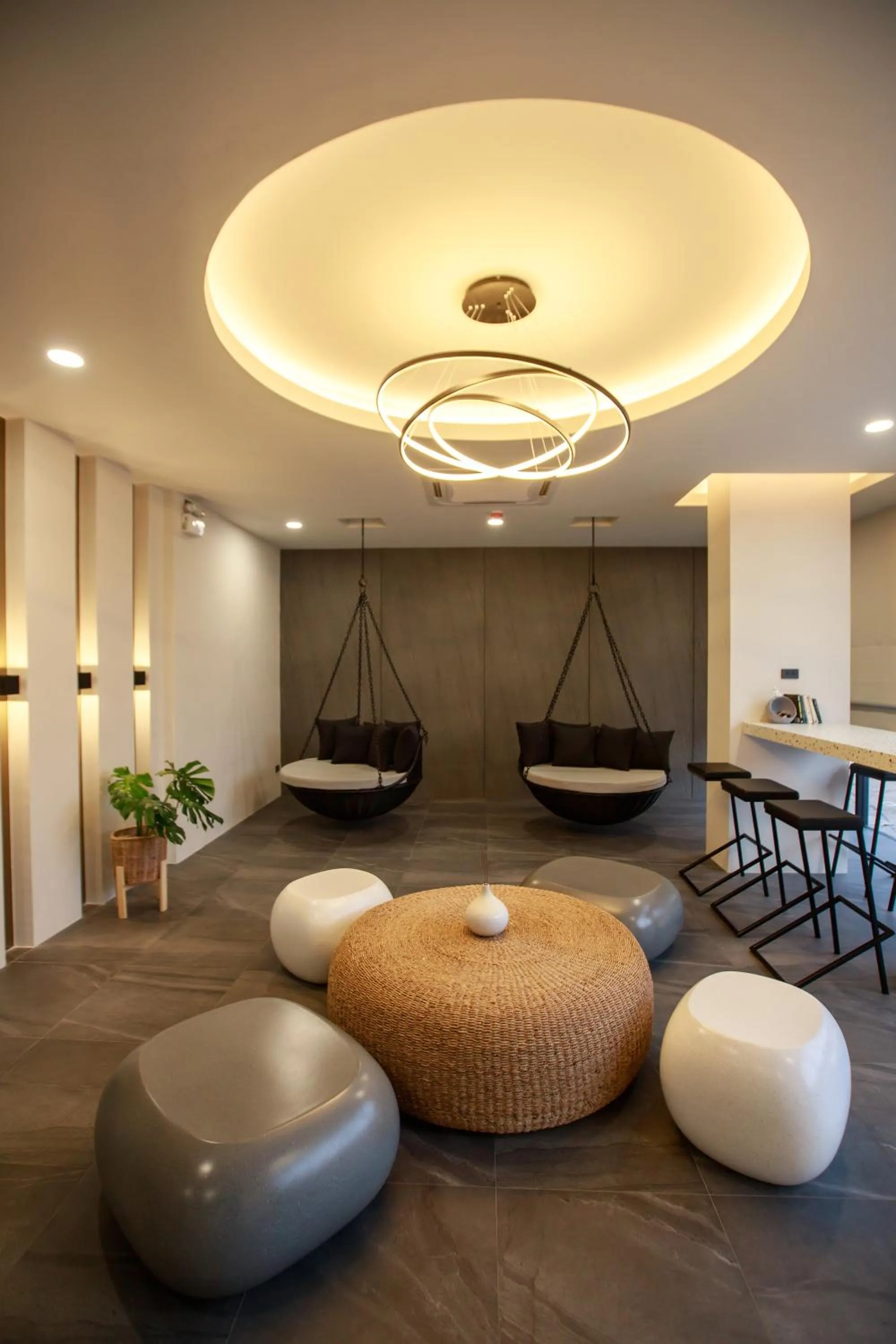 Lobby or reception in SR Grand Hotel Chiangmai