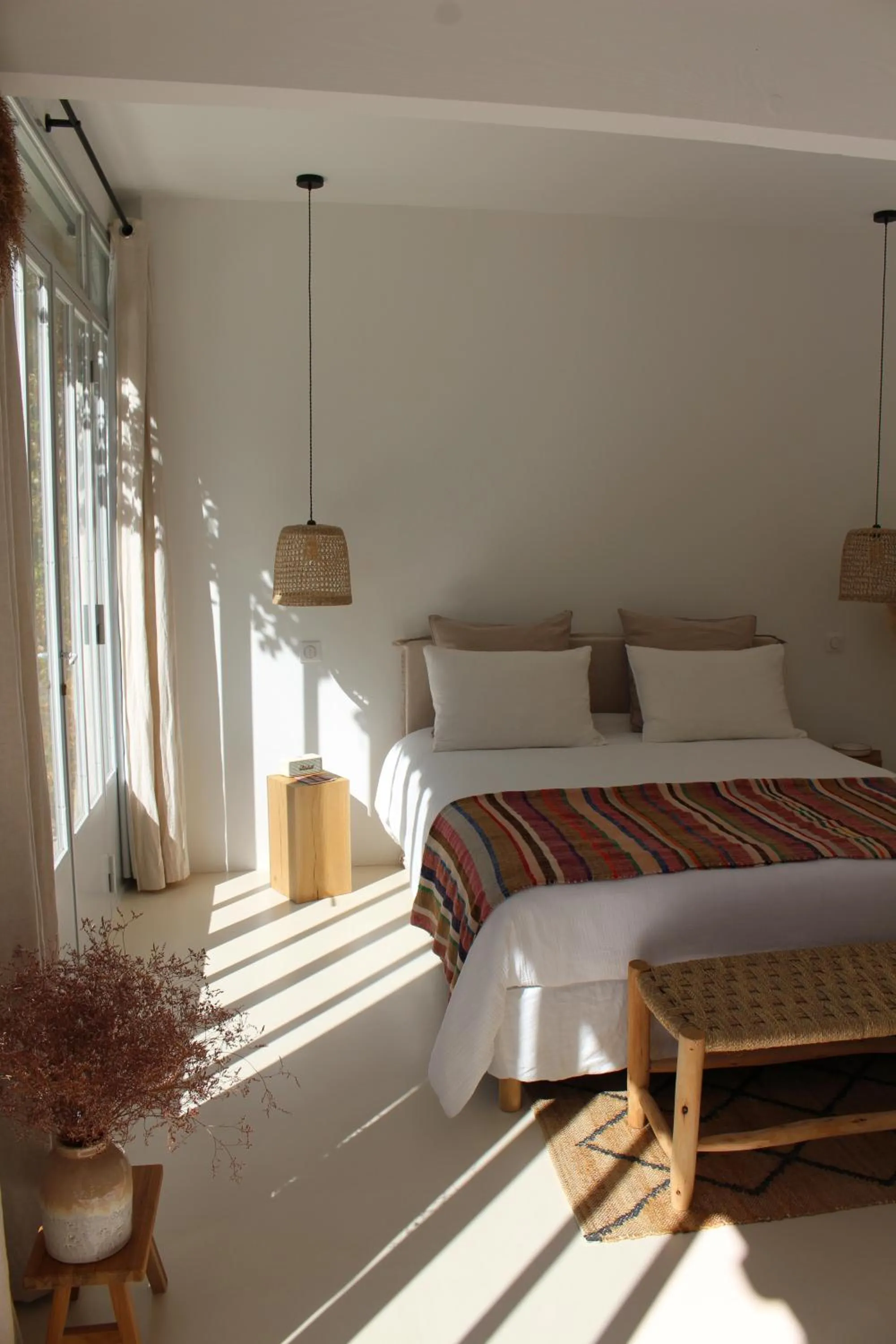 Bedroom, Bed in Maison Les Chênes