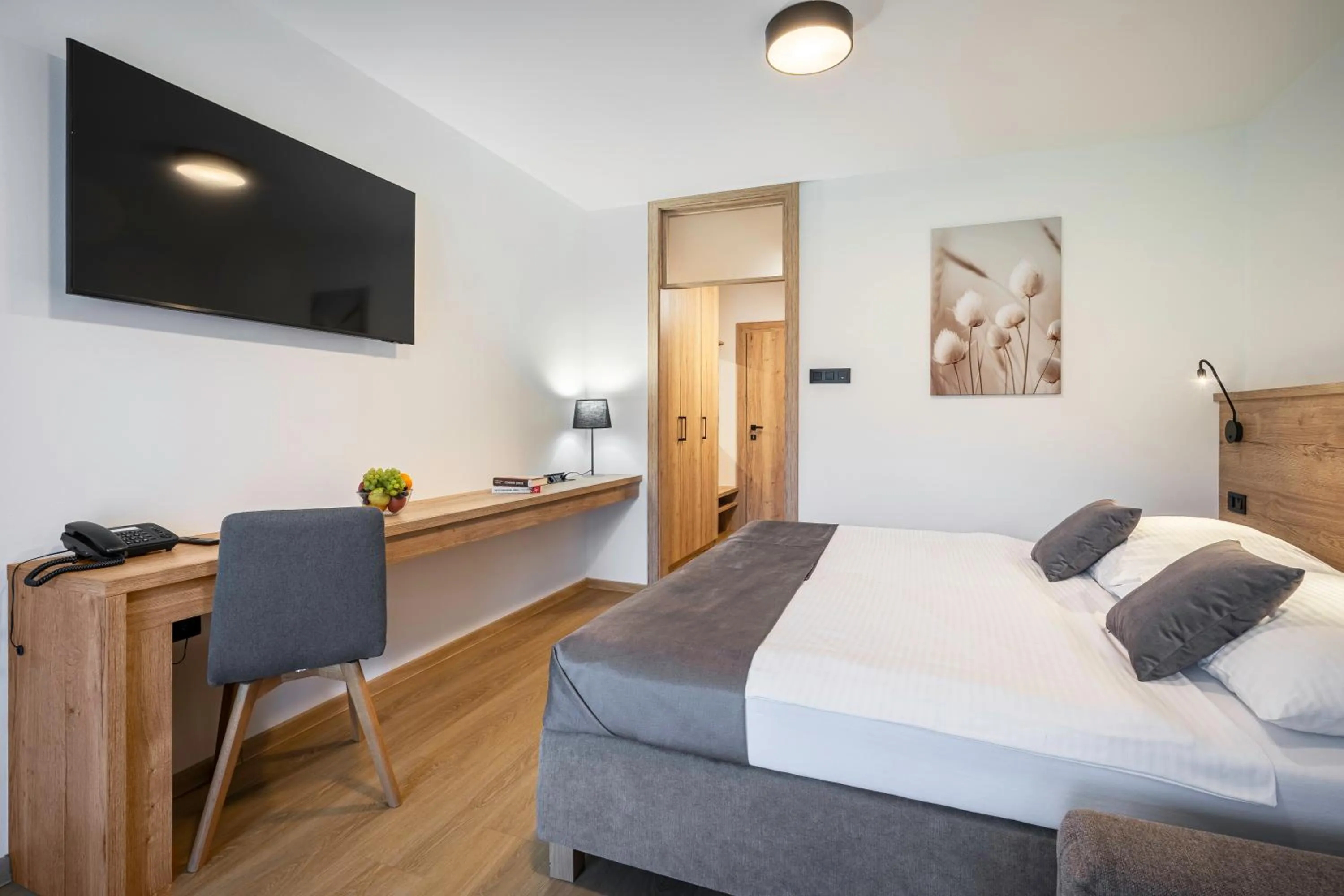 Bedroom, Bed in Wellness Hotel Repiska