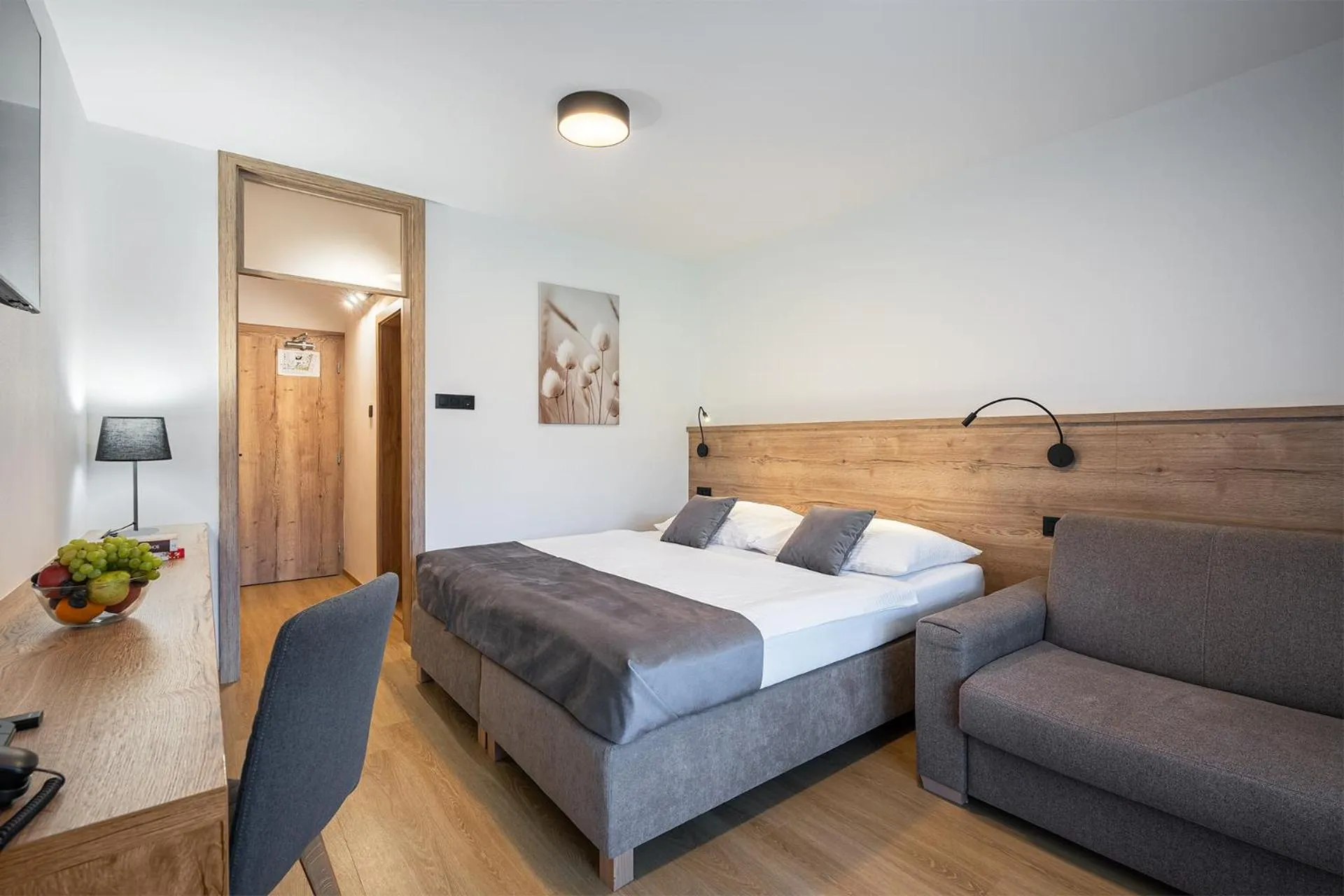 Bedroom, Bed in Wellness Hotel Repiska