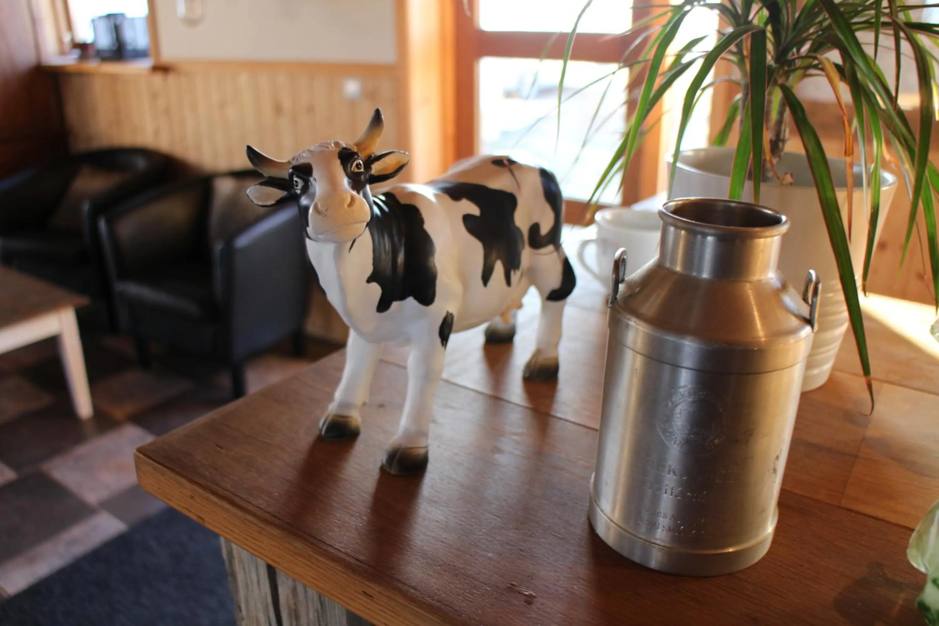 Lobby or reception in Hótel Á