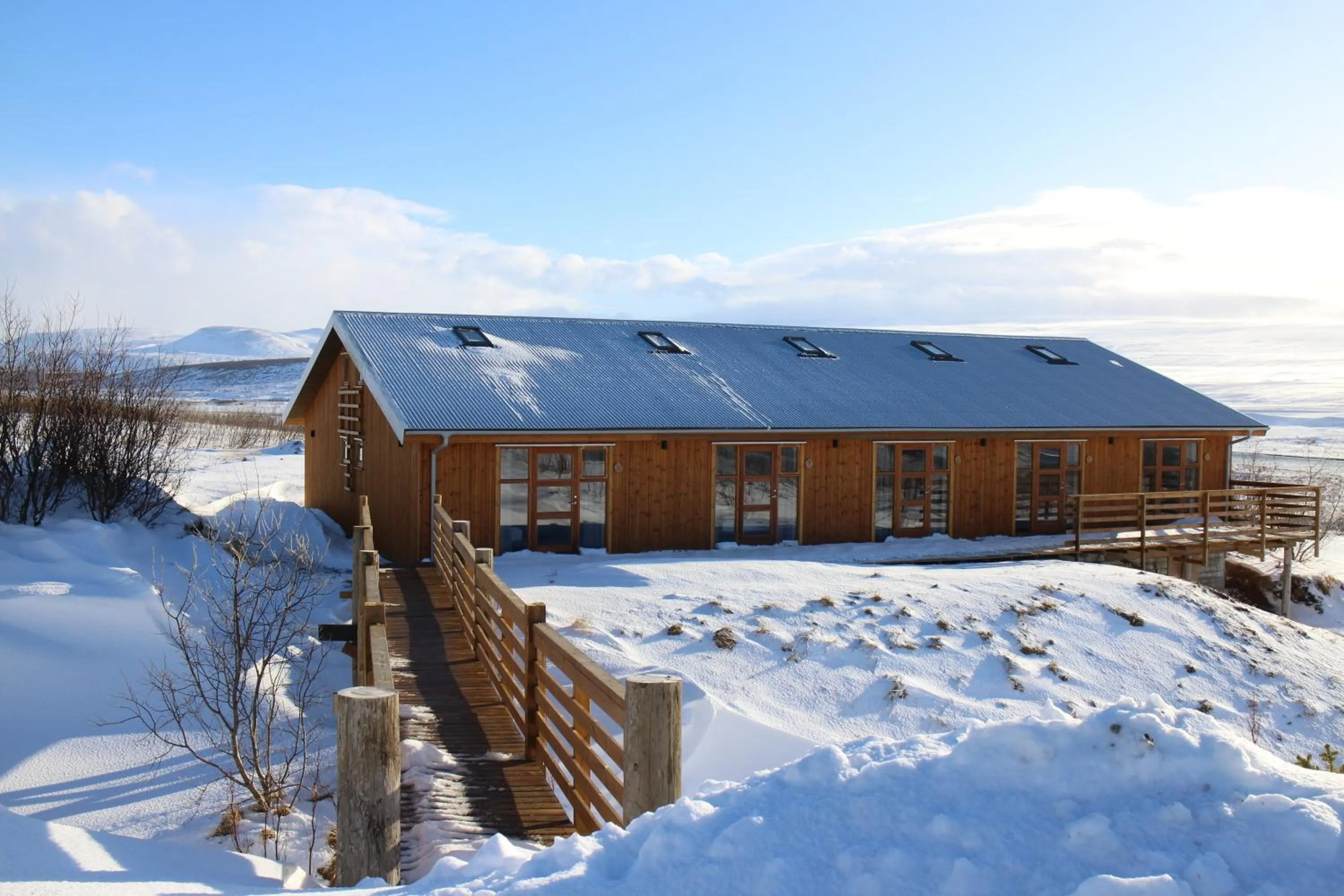 Property building in Hótel Á
