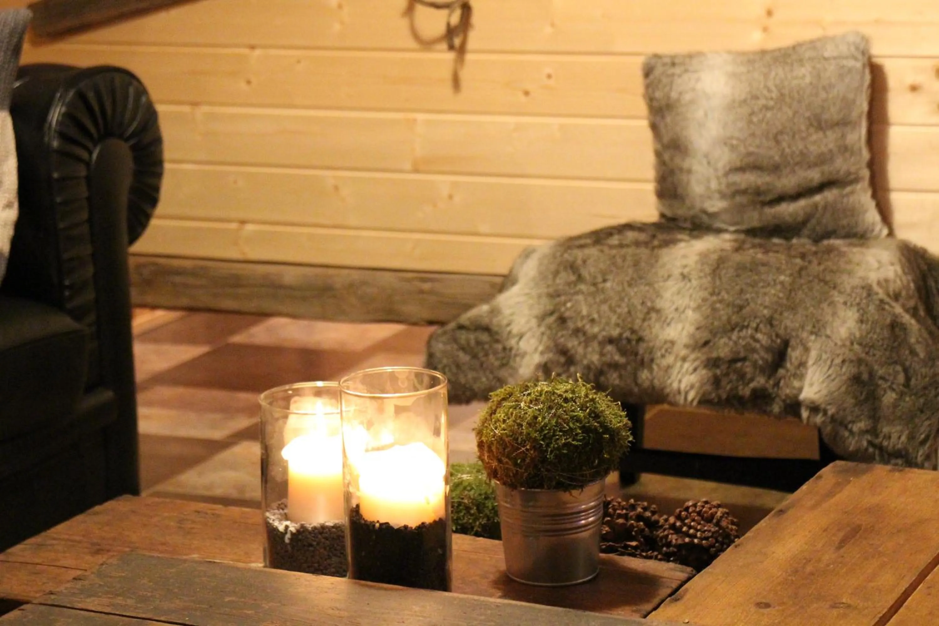 Lobby or reception in Hótel Á