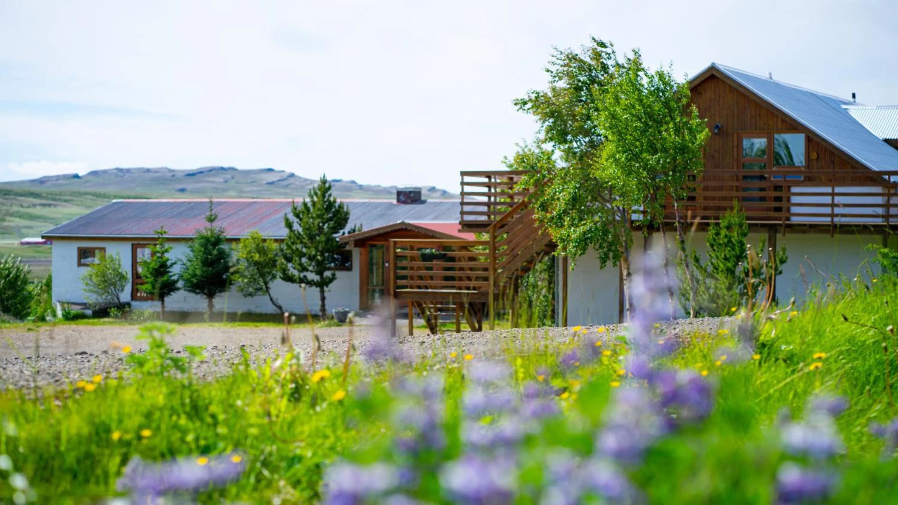 Property building in Hótel Á