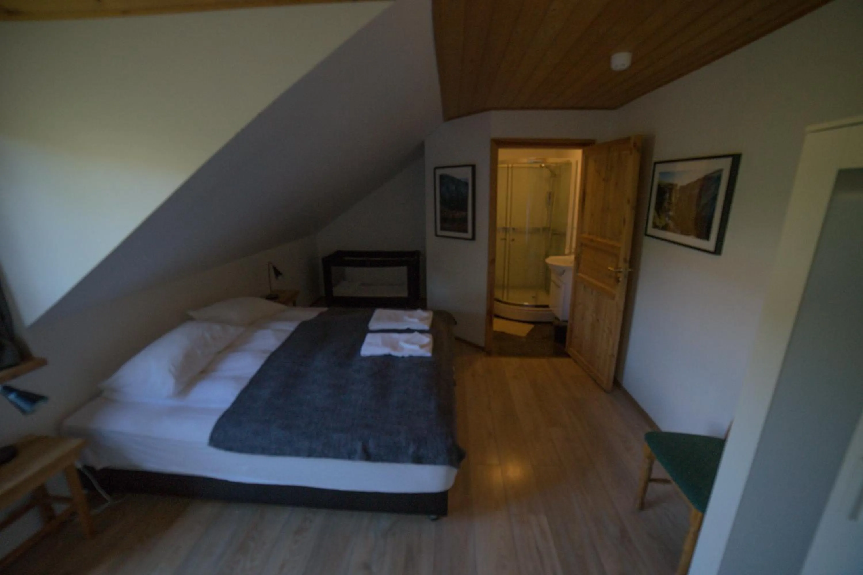 Bedroom, Bed in Hótel Á