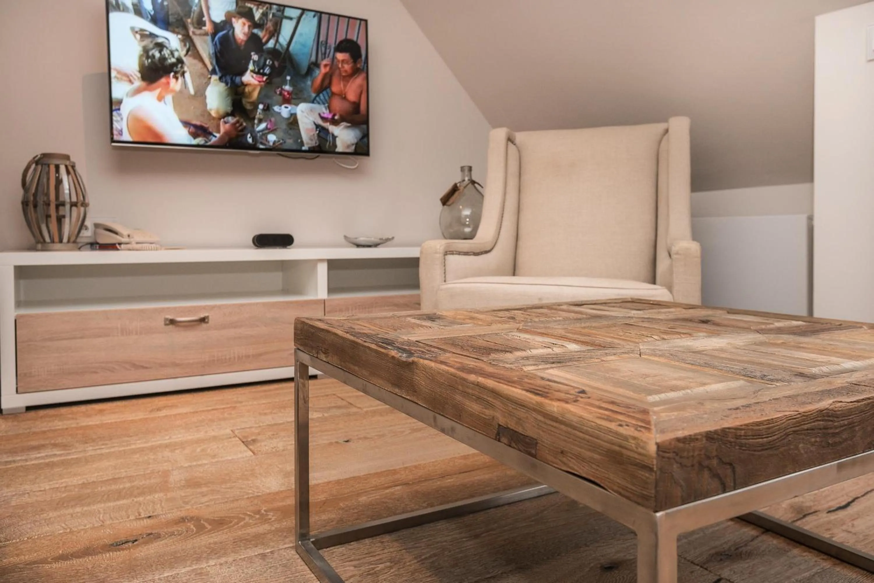 Living room in Landhaus Sylter Hahn