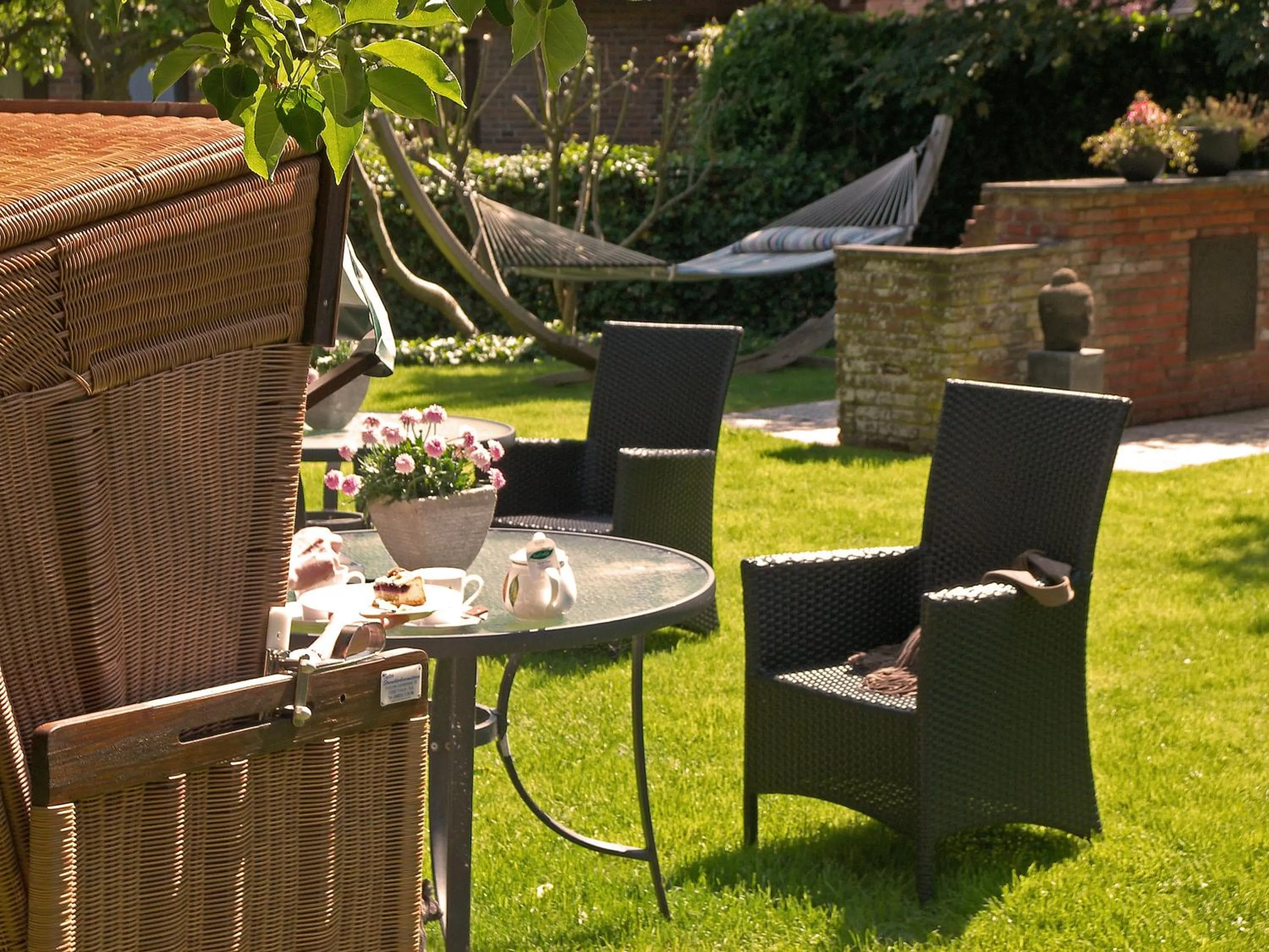 Garden in Landhaus Sylter Hahn