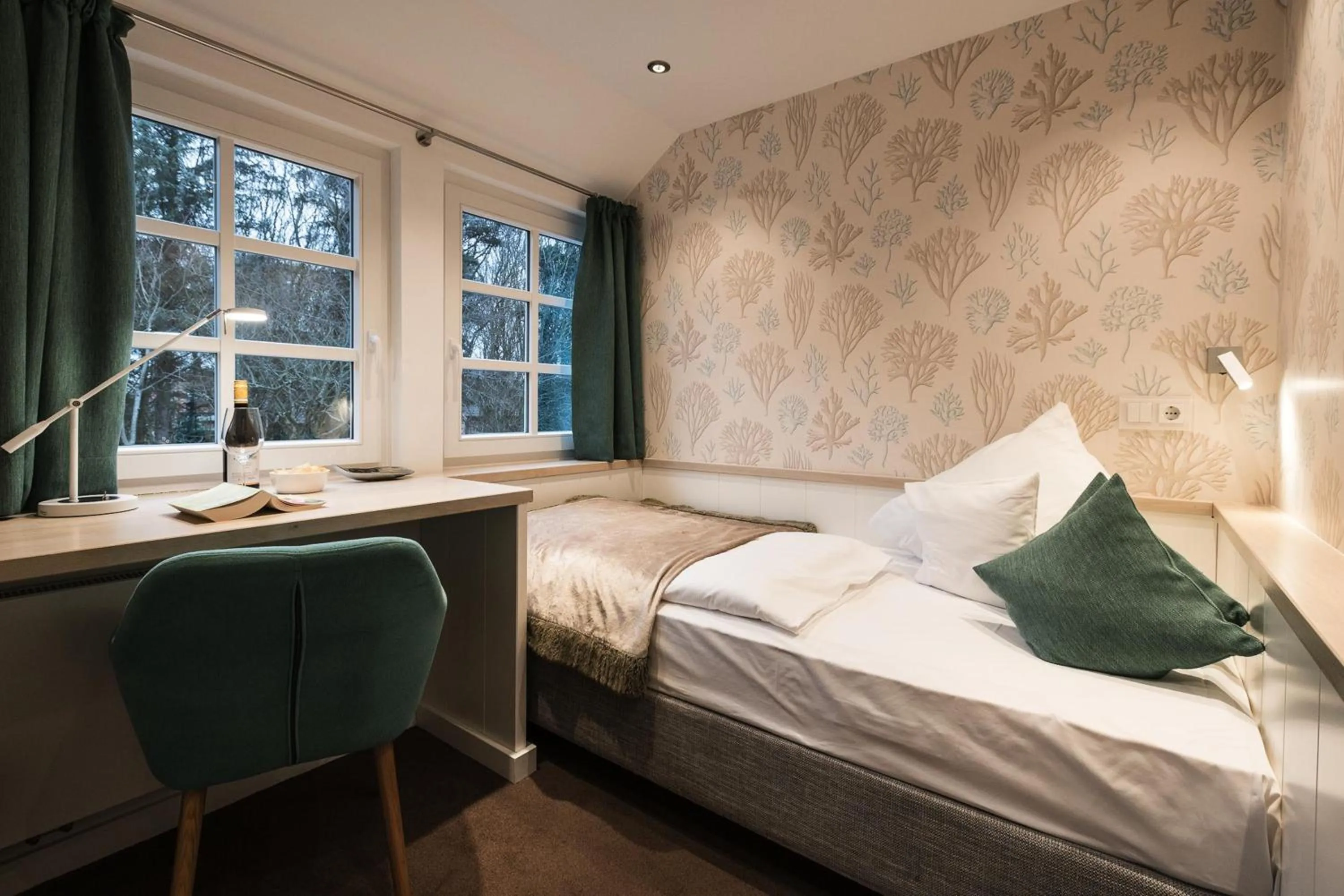 Living room, Bed in Landhaus Sylter Hahn