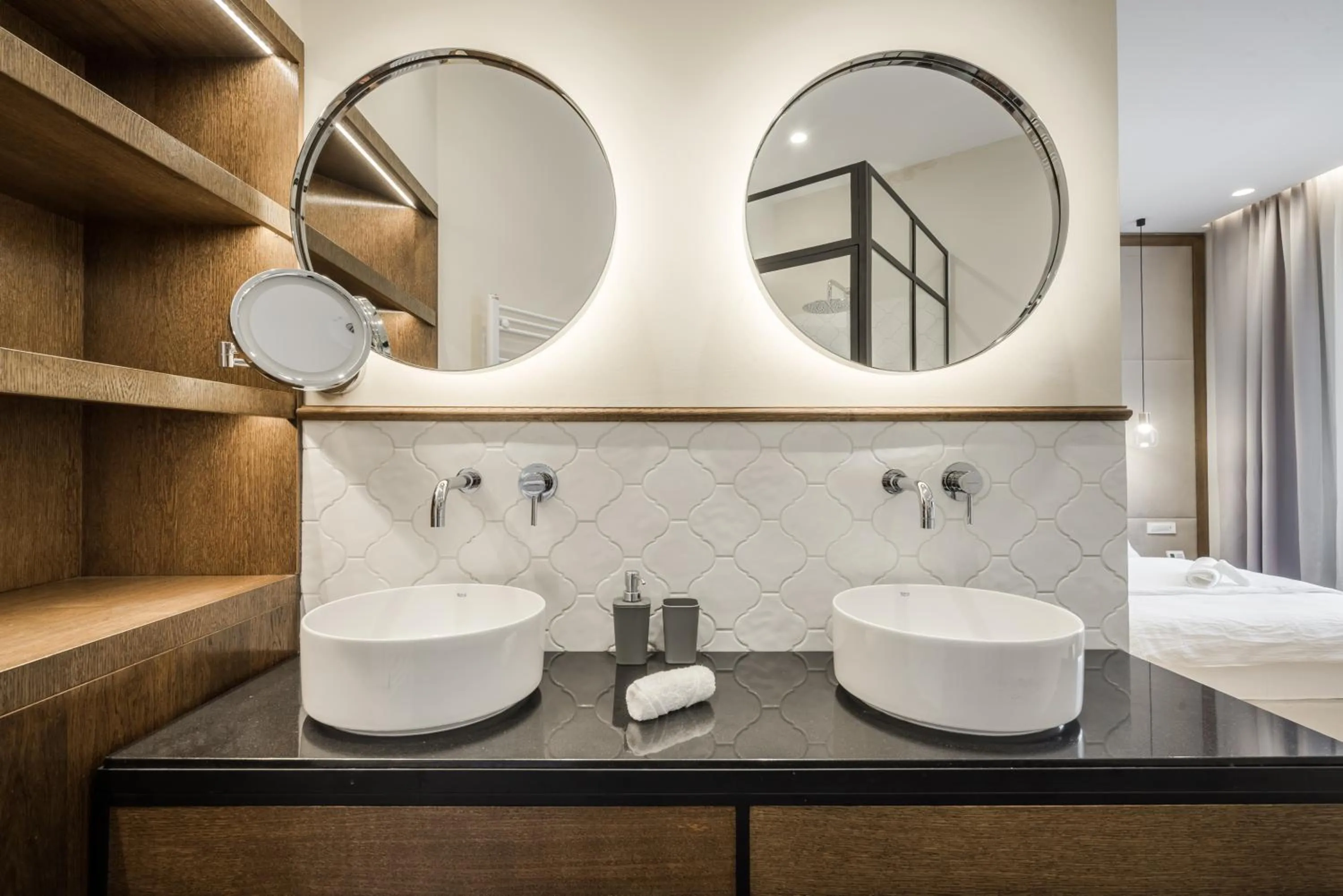 Bathroom in Budapest Eye- Boutique Suites, by BQA