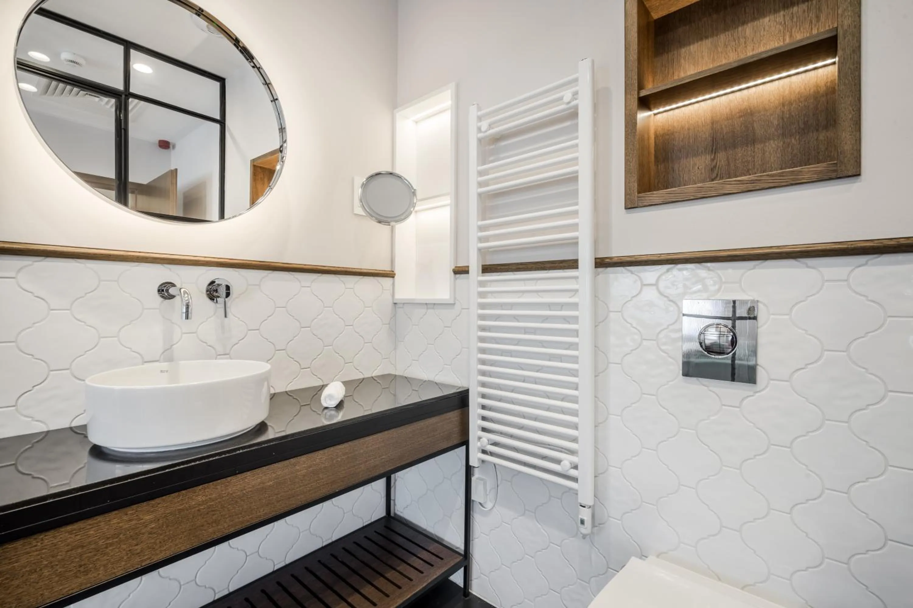 Bathroom in Budapest Eye- Boutique Suites, by BQA