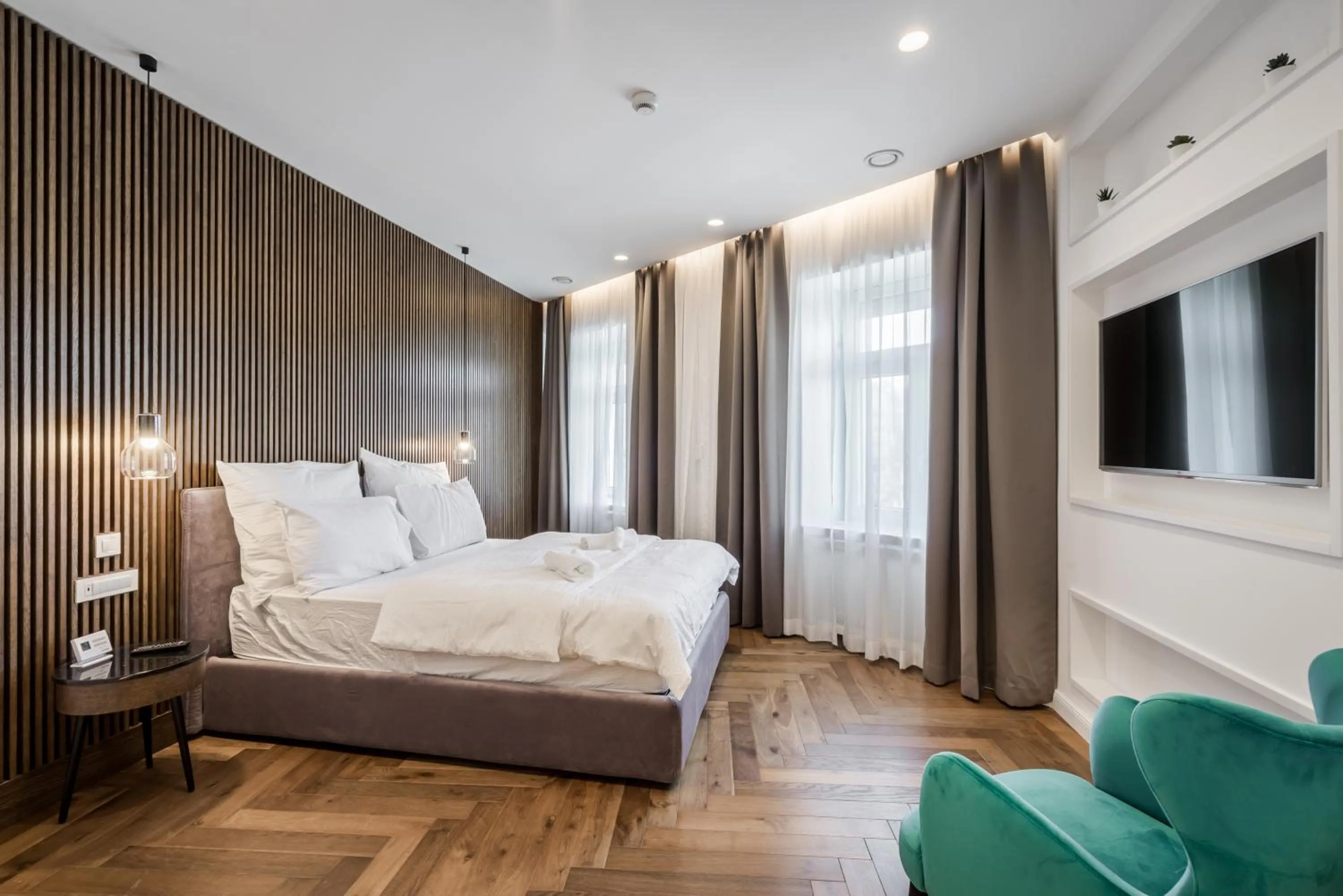 Bed in Budapest Eye- Boutique Suites, by BQA